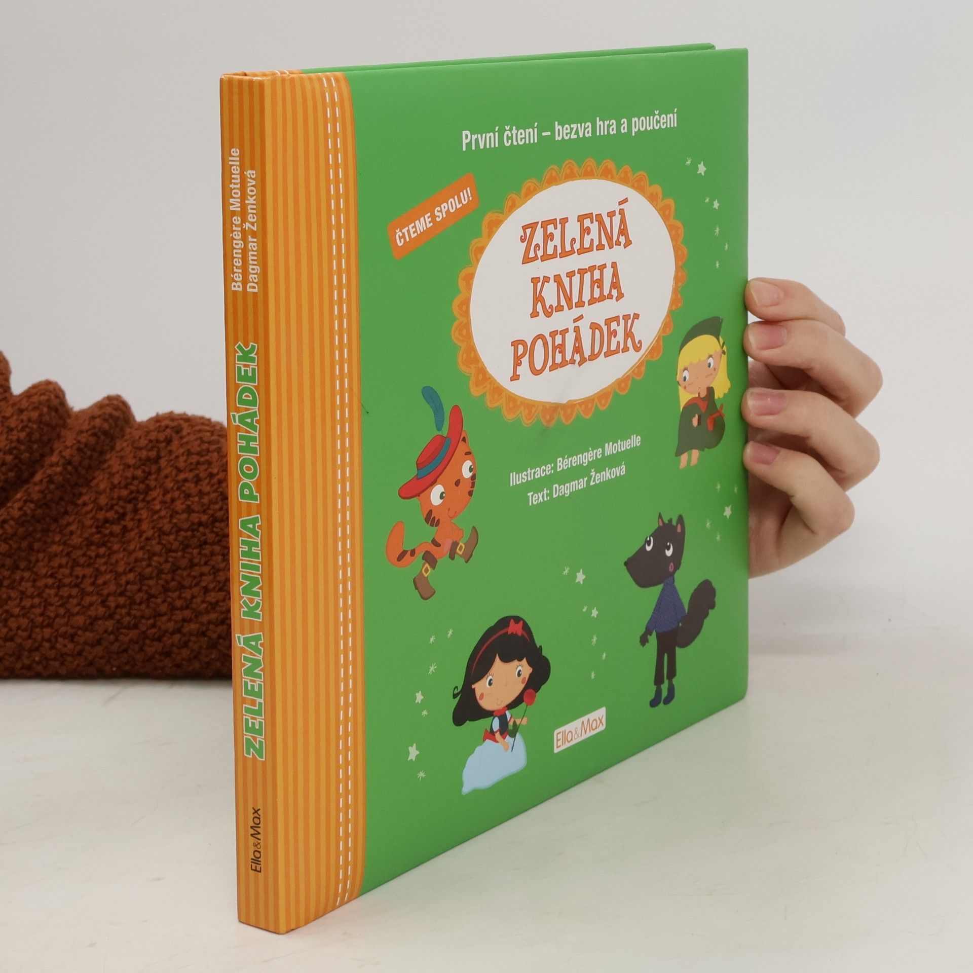 Zelená kniha pohádek, první čtení - bezva hra a poučení