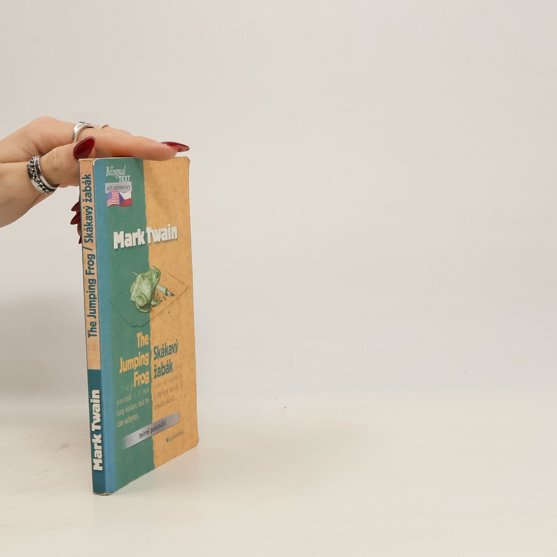 Mark Twain The Jumping Frog. Skákavý žabák
