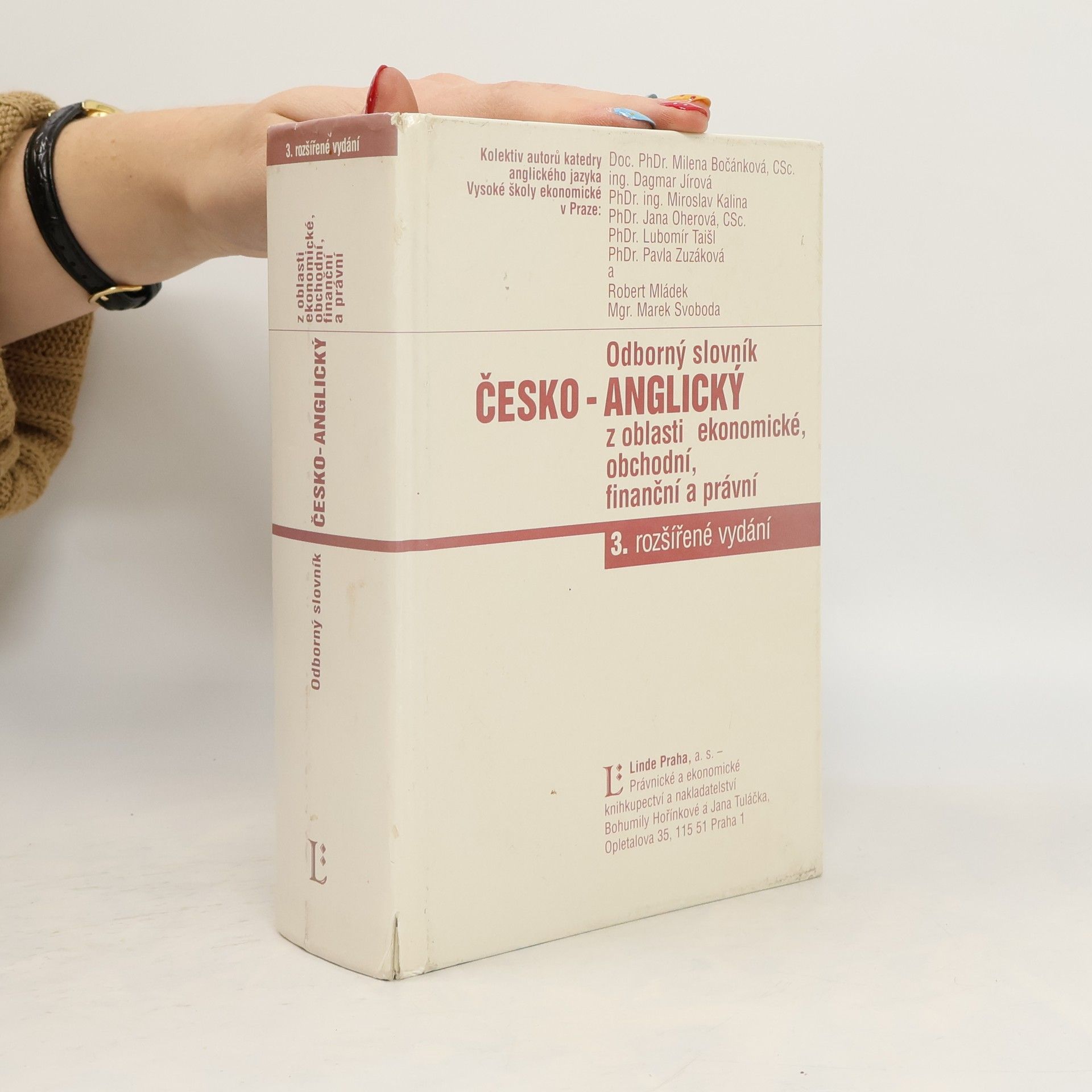 Collectif d'auteurs Odborný slovník česko-anglický z oblasti ekonomické, obchodní, finanční a právní