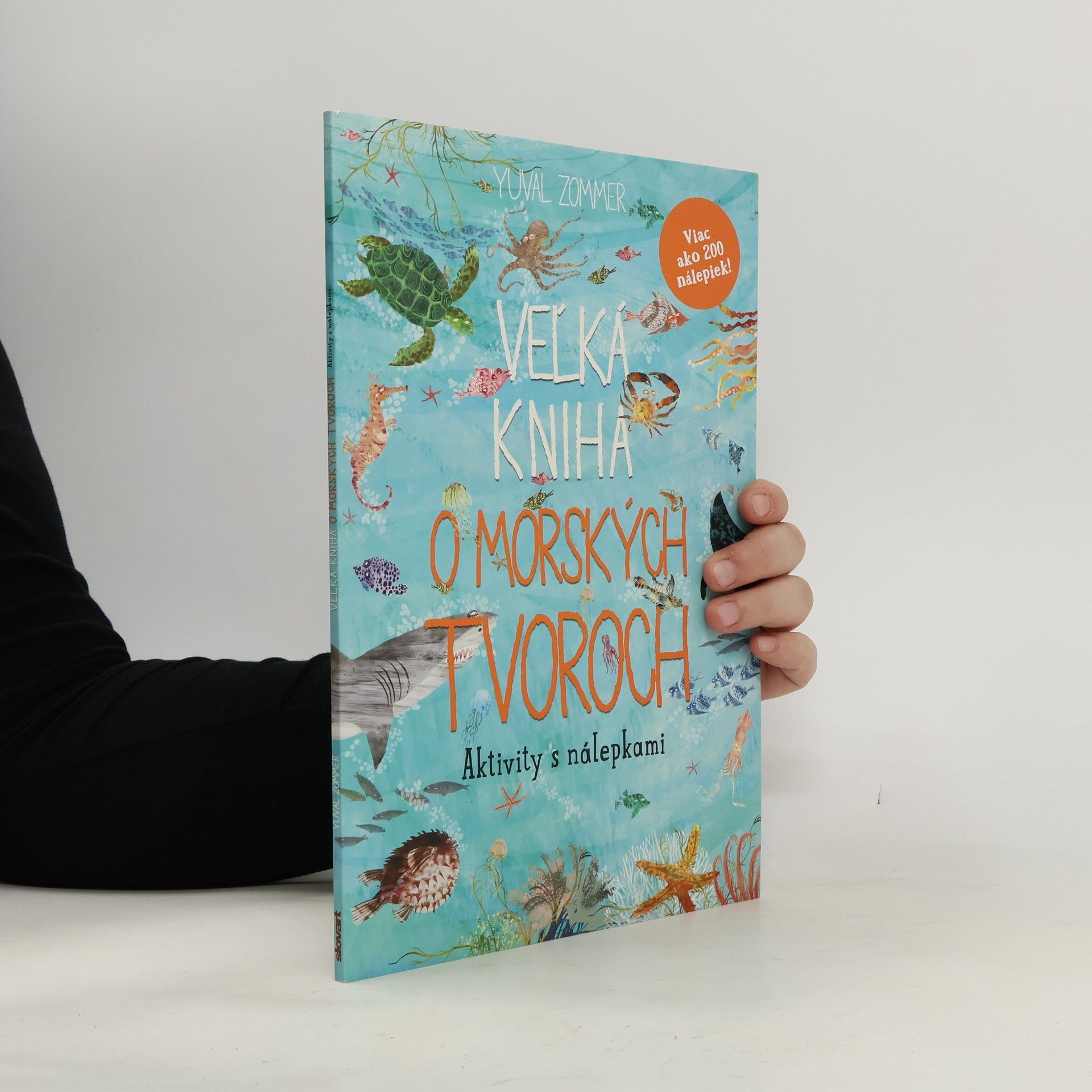 Yuval Zommer Veľká kniha o morských tvoroch: Aktivity s nálepkami