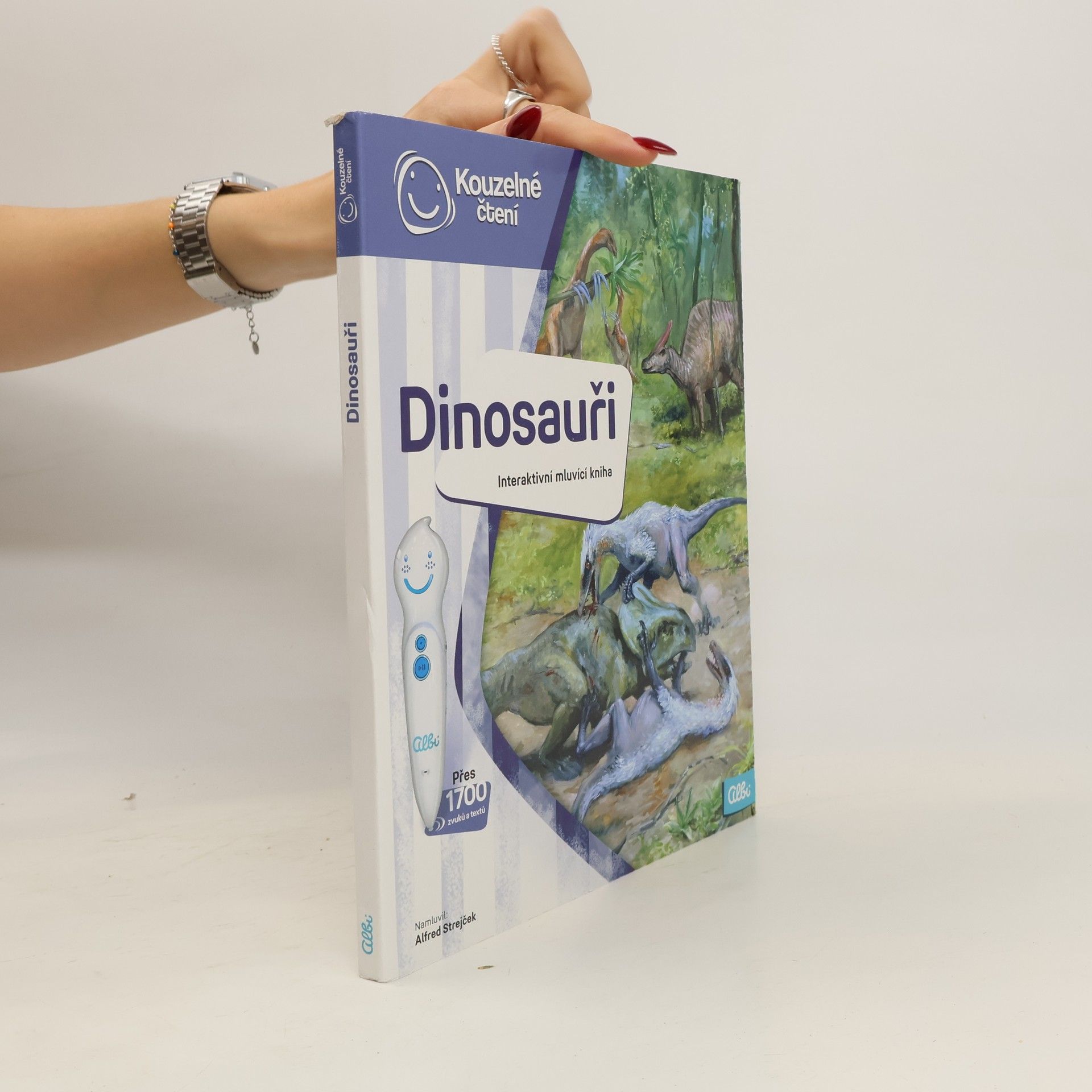 Jan Spěváček Dinosauři. Interaktivní mluvící kniha