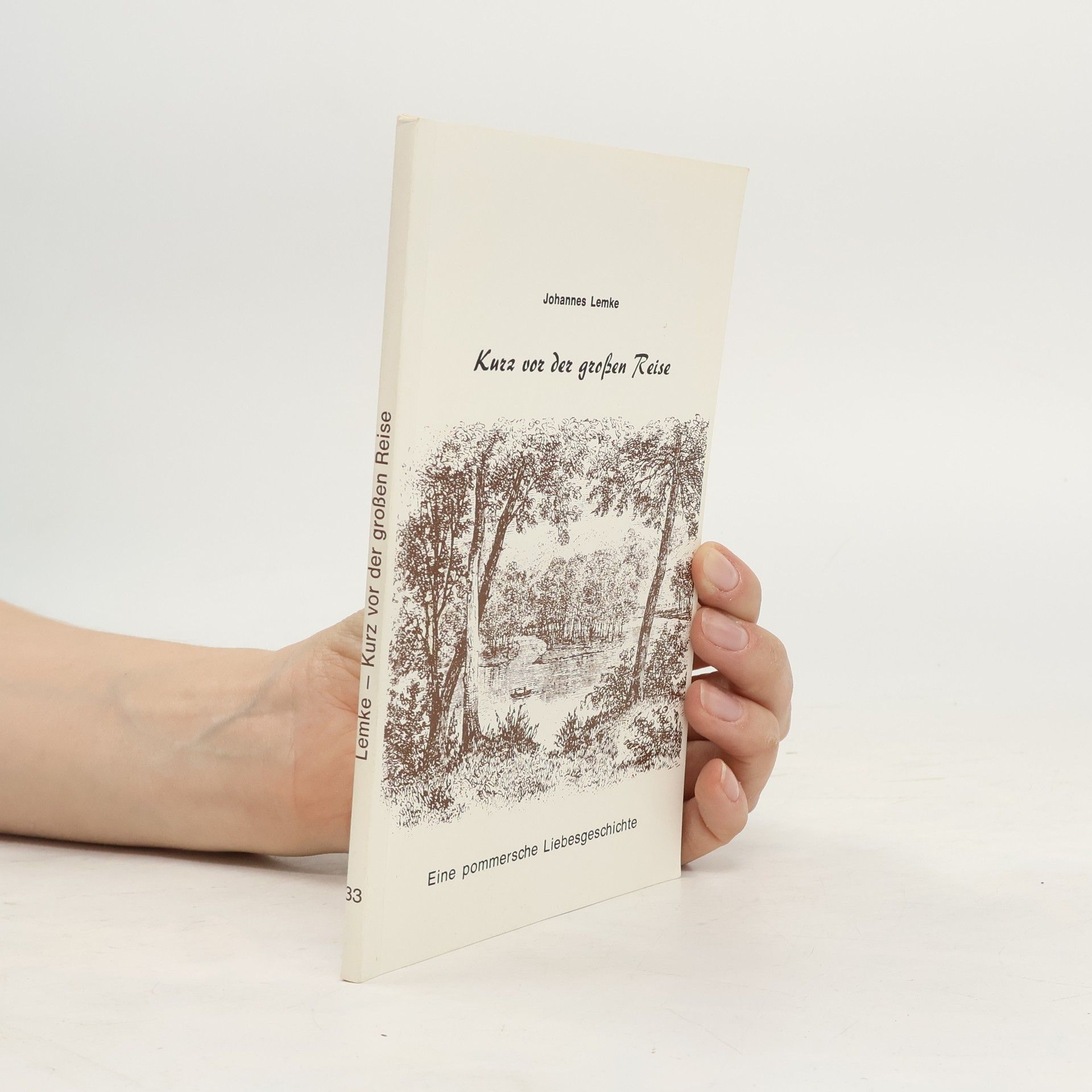 Johannes Lemke Kurz vor der großen Reise