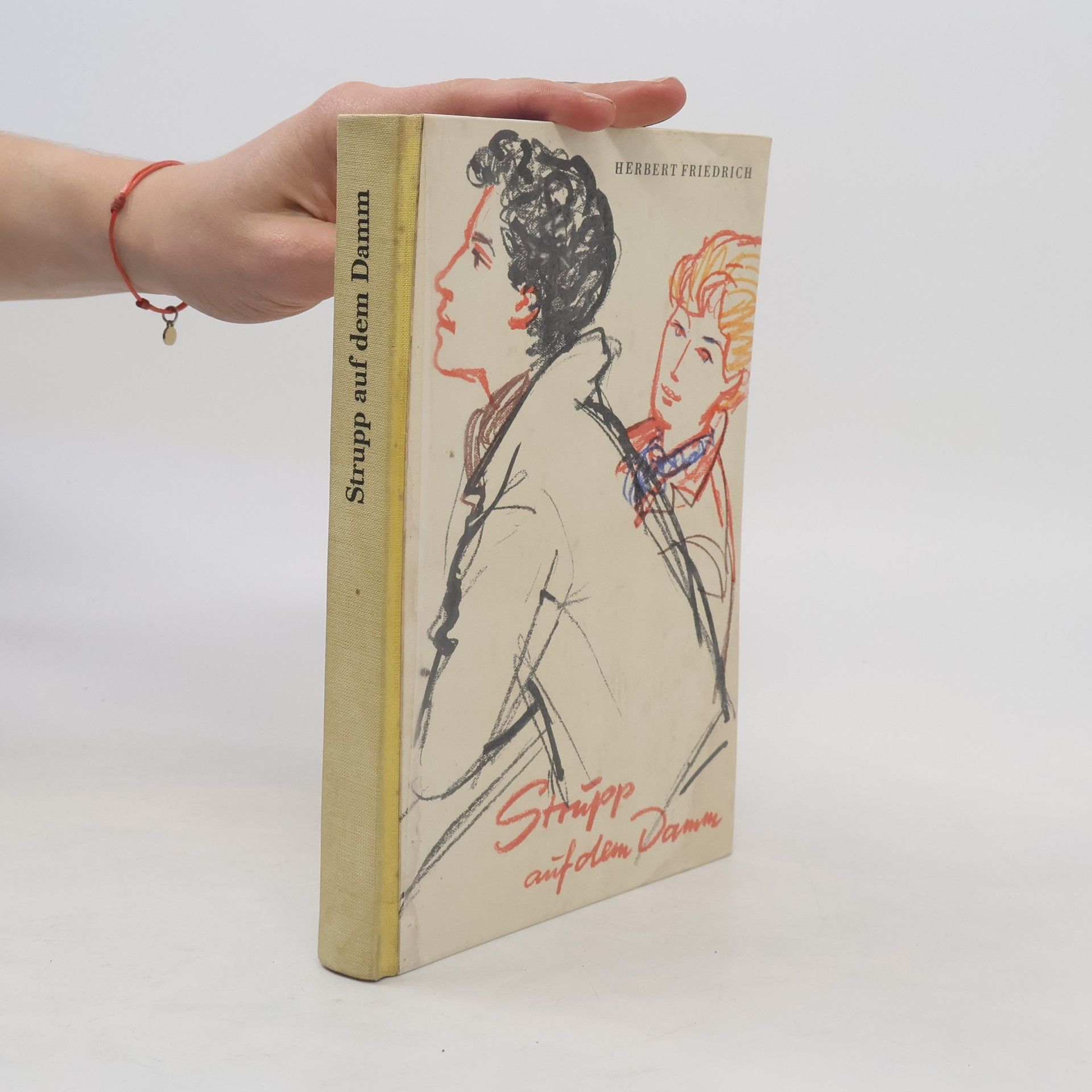 Herbert Friedrich Strupp auf dem Damm