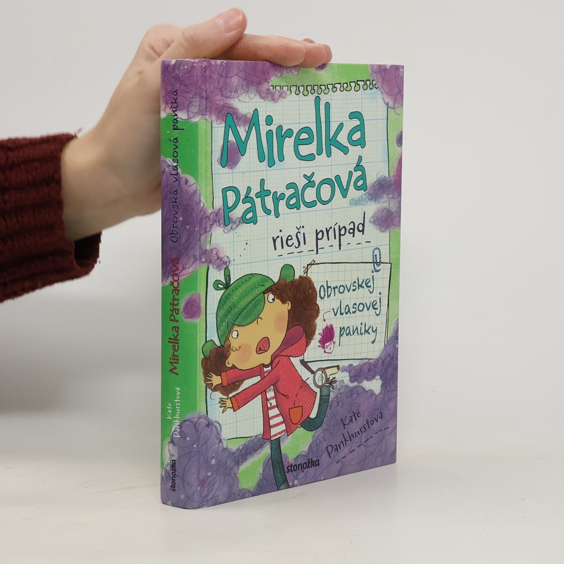 Kate Pankhurst Mirelka Pátračová rieši prípad Veľkej vlasovej paniky