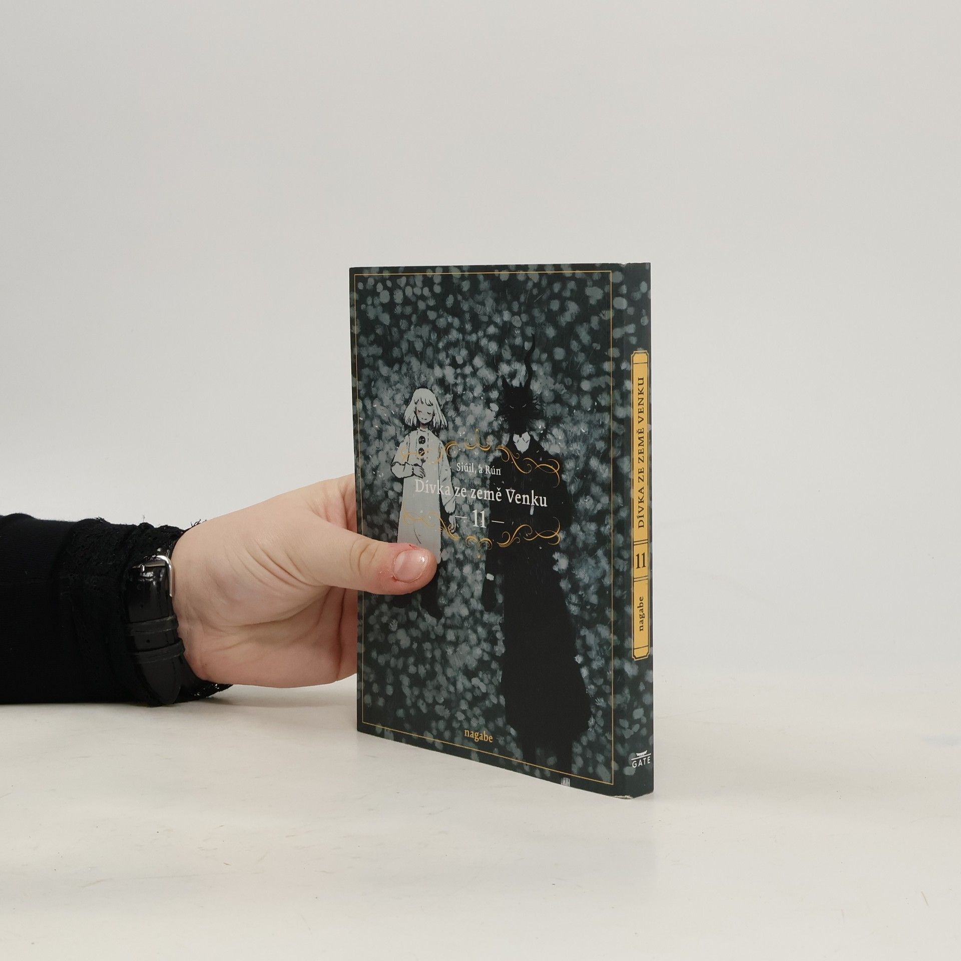 Nagabe Dívka ze země Venku. 11, Siúil, a Rún