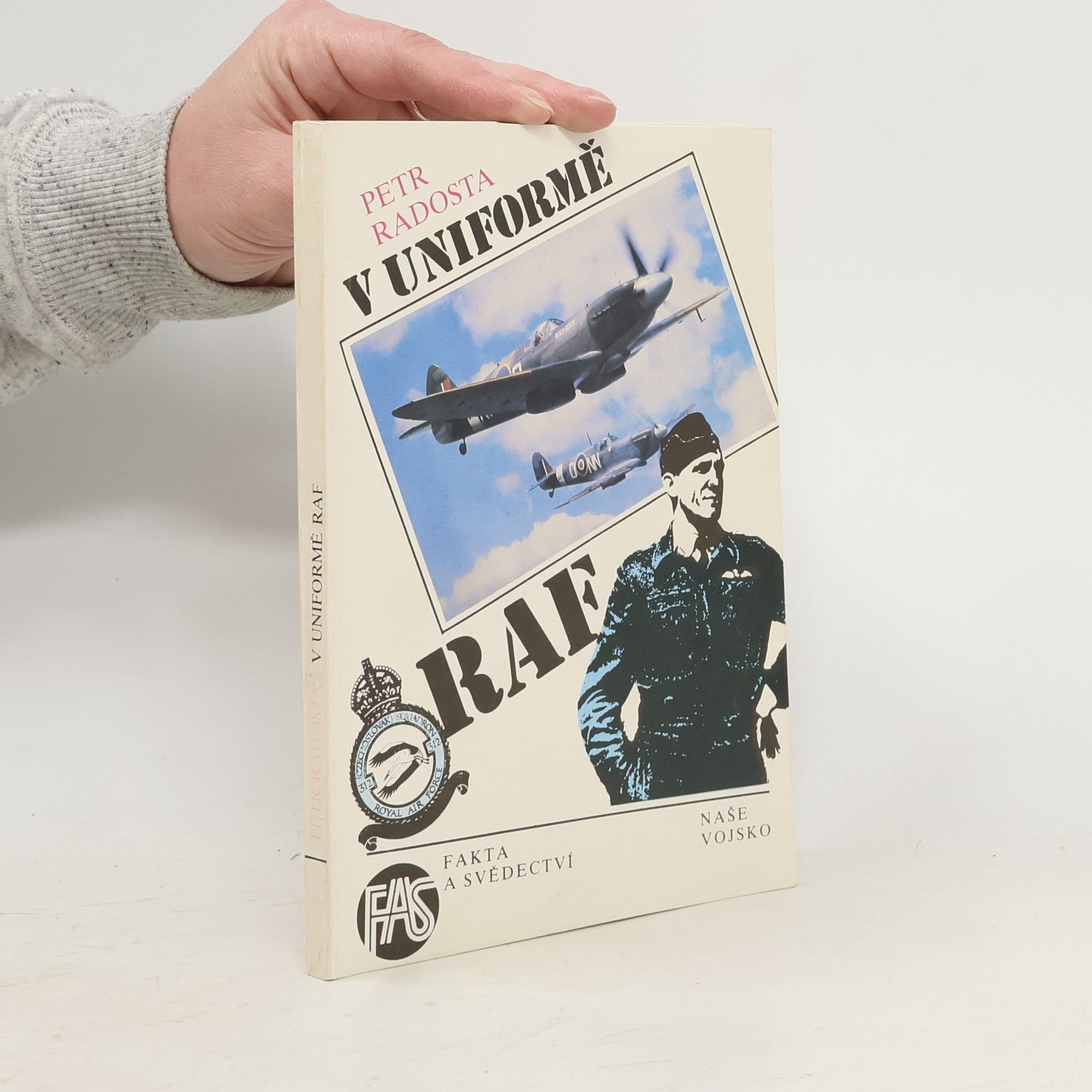 Petr Radosta V uniformě RAF