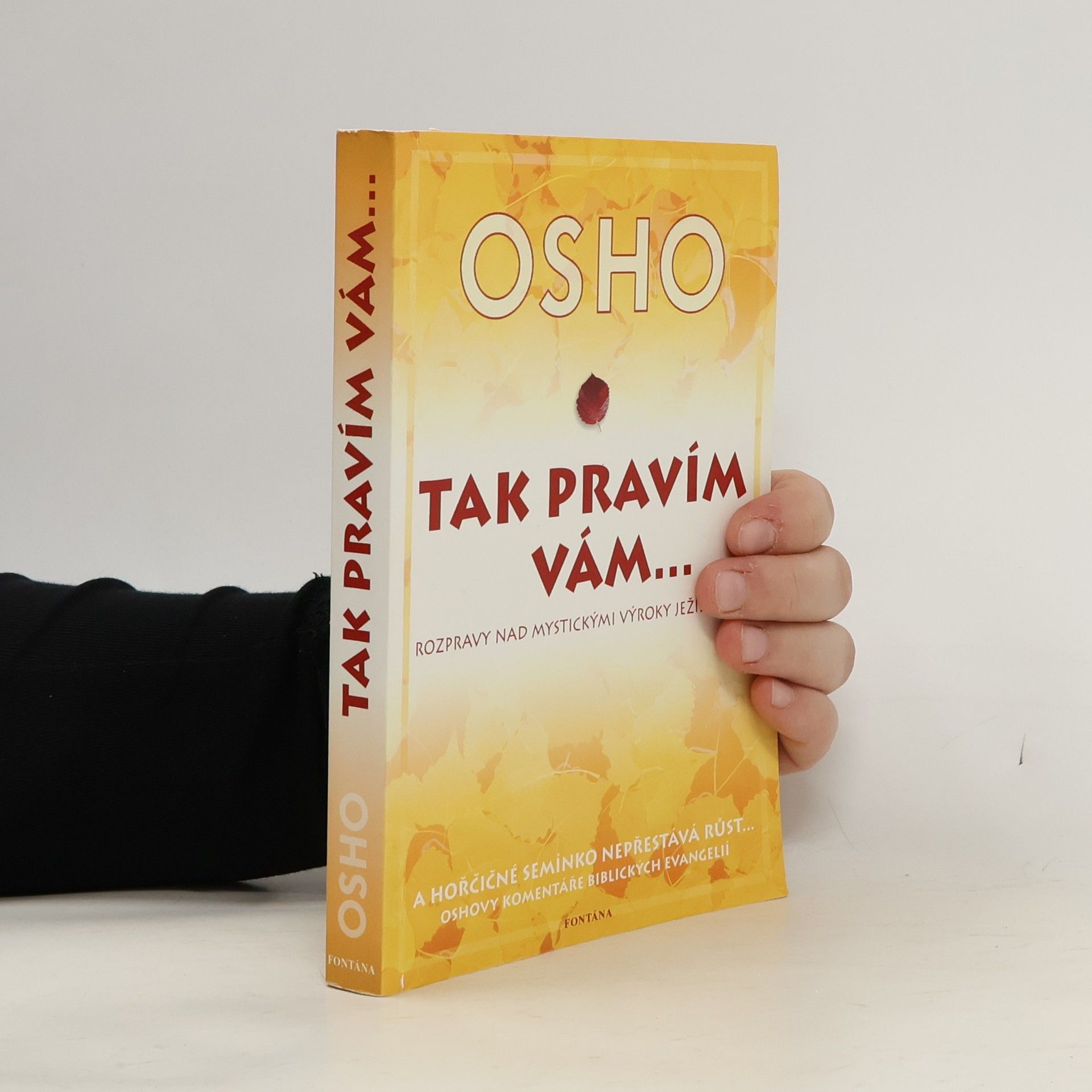 Osho Tak pravím vám... Rozmluvy o mystických výrocích Ježíšových