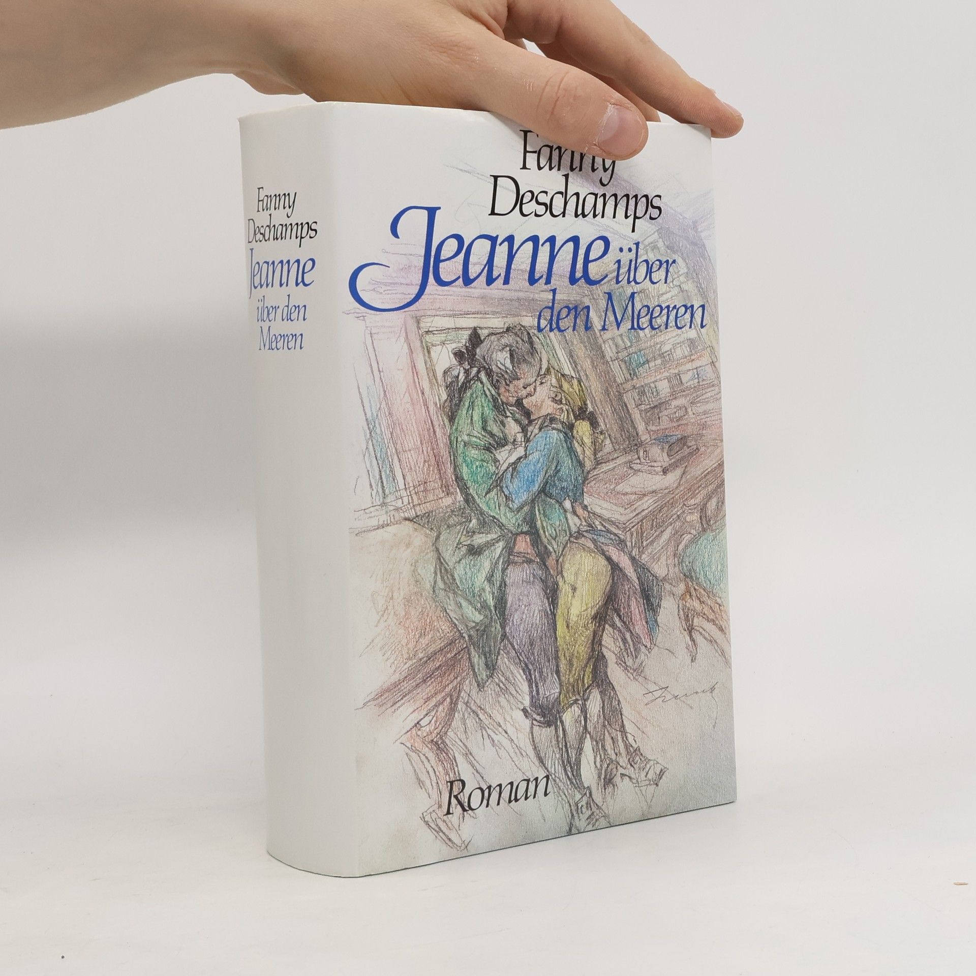 Jeanne in den Gärten