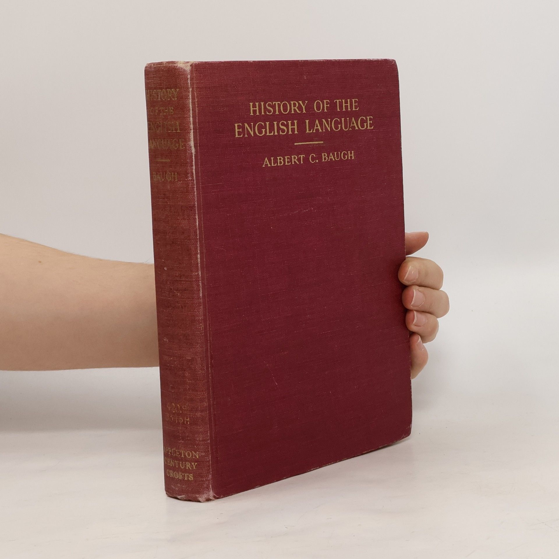 Albert C. Baugh History of the English Language