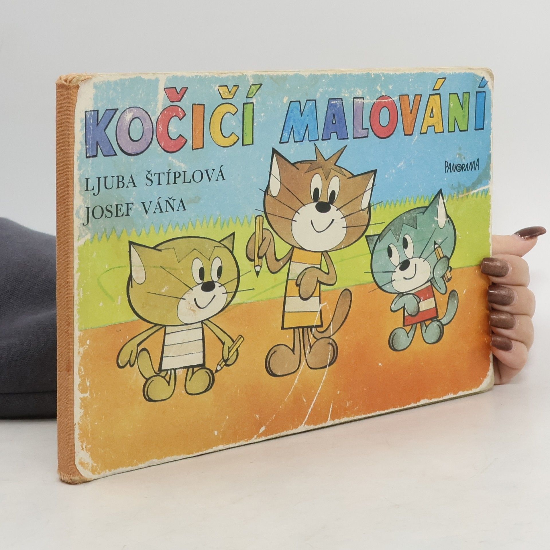 Ljuba Štíplová Kočičí malování