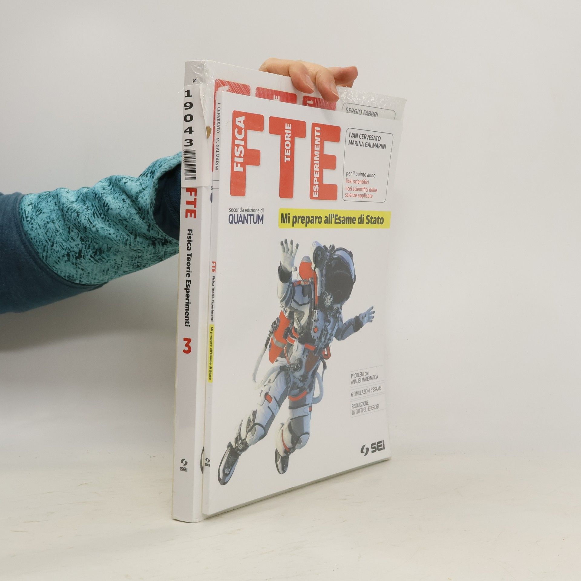 Ivan Cervesato FTE. Fisica Teorie Esperimenti 3 + Mi preparo all'Esame di Stato