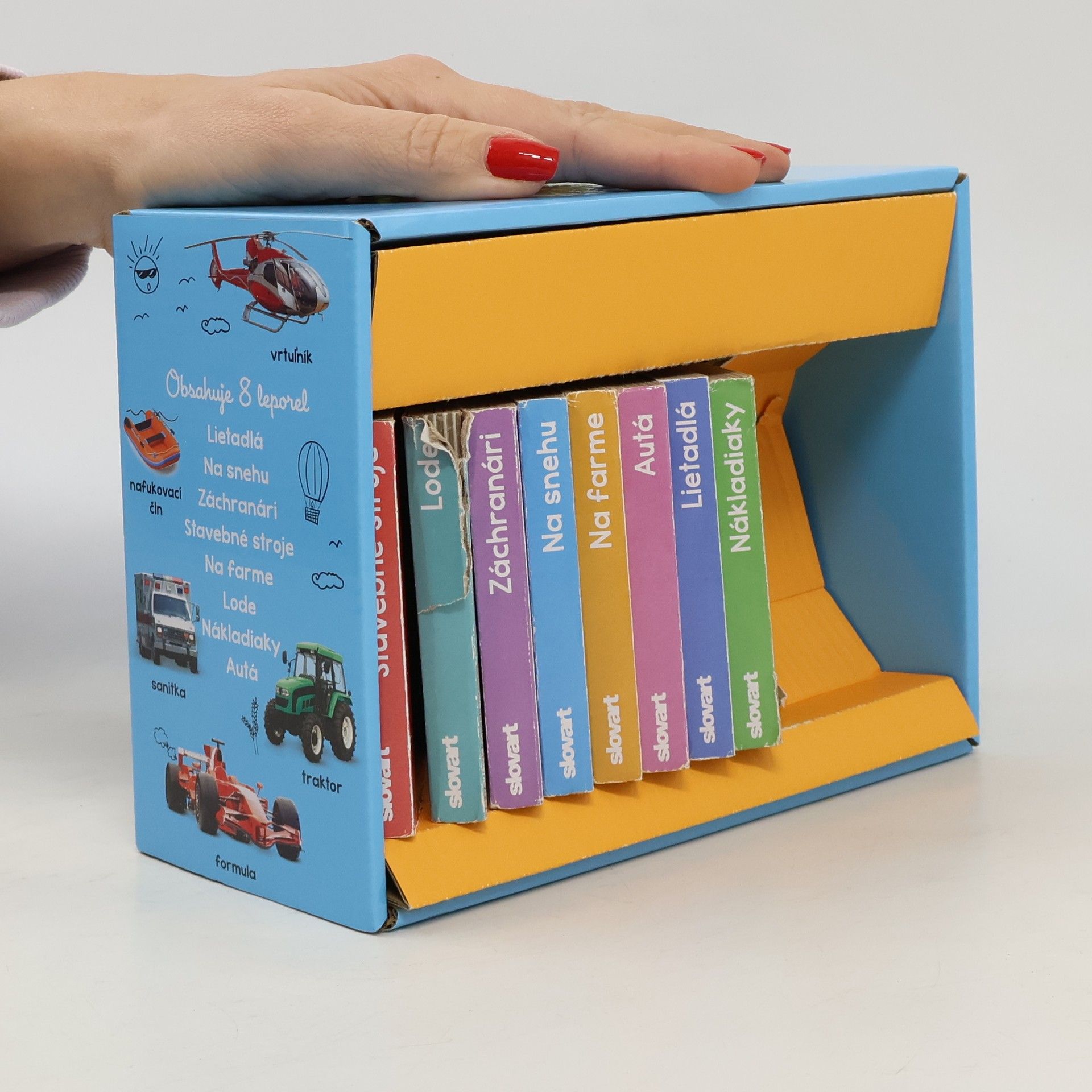 AA.VV. Moja prvá knižnica Autá, lode, lietadlá