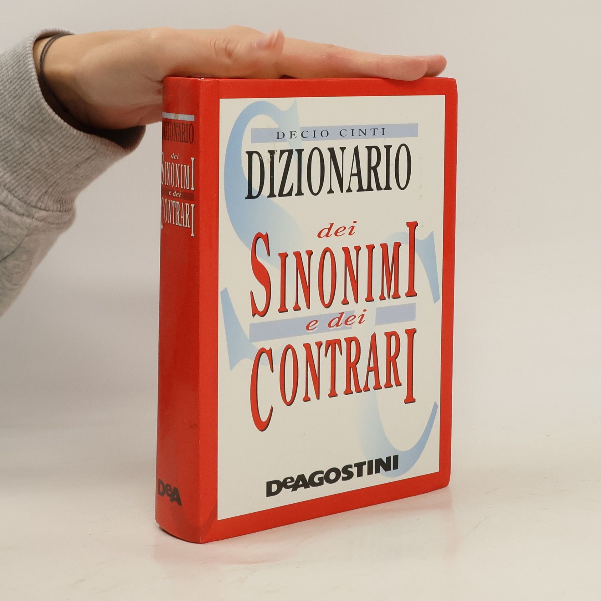 Various authors Dizionario dei sinonimi e dei contrari