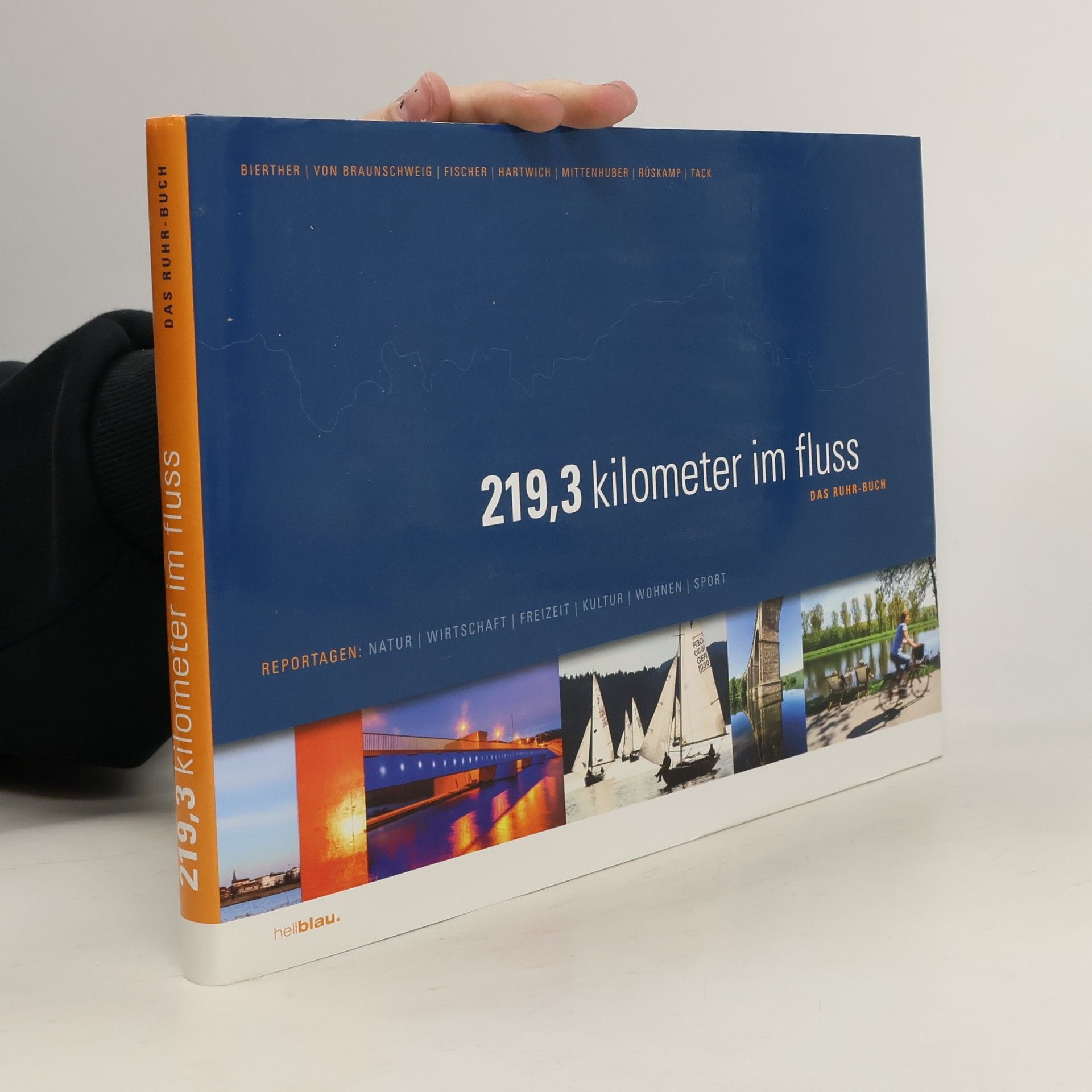 219,3 Kilometer im Fluss