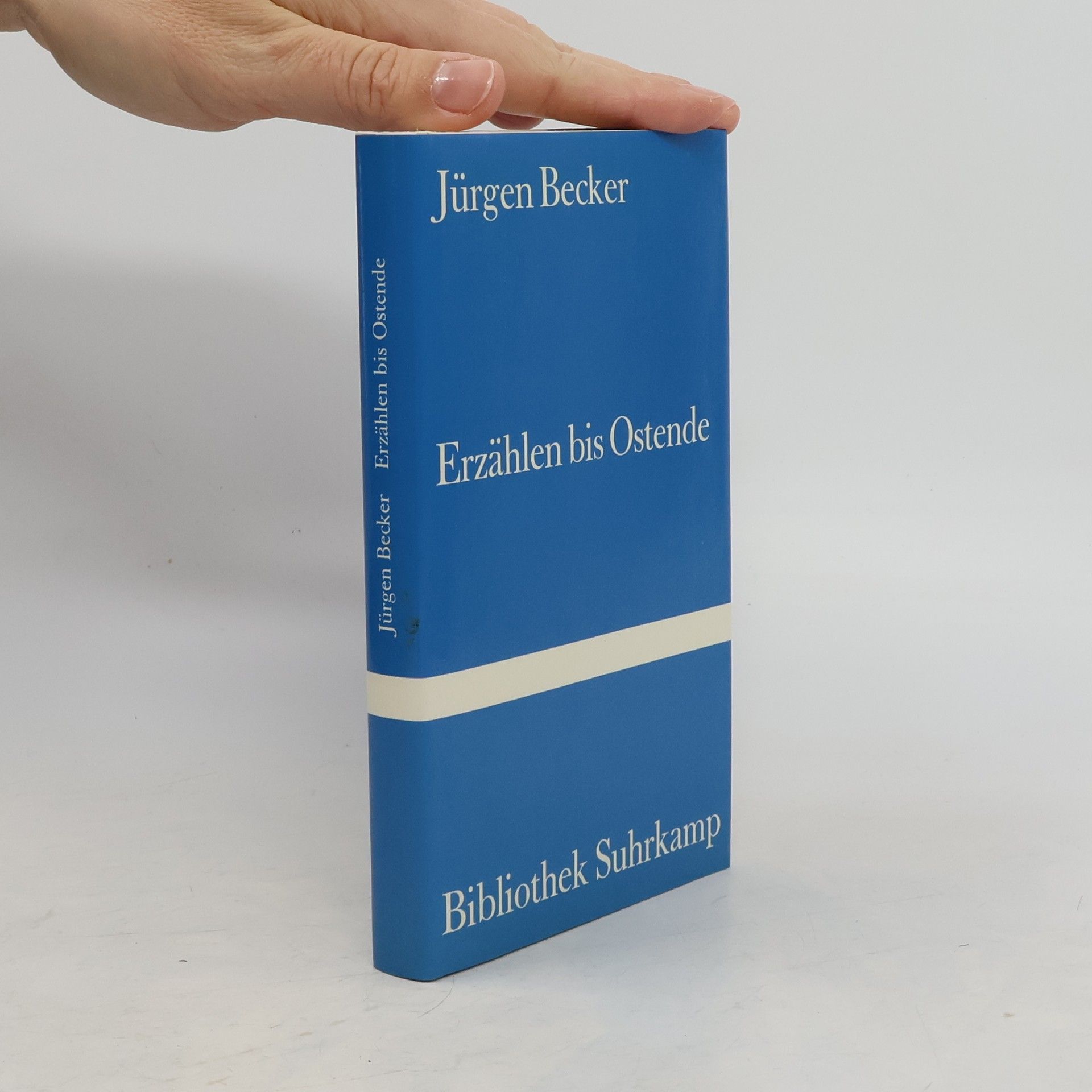 Jürgen Becker Erzählen bis Ostende.