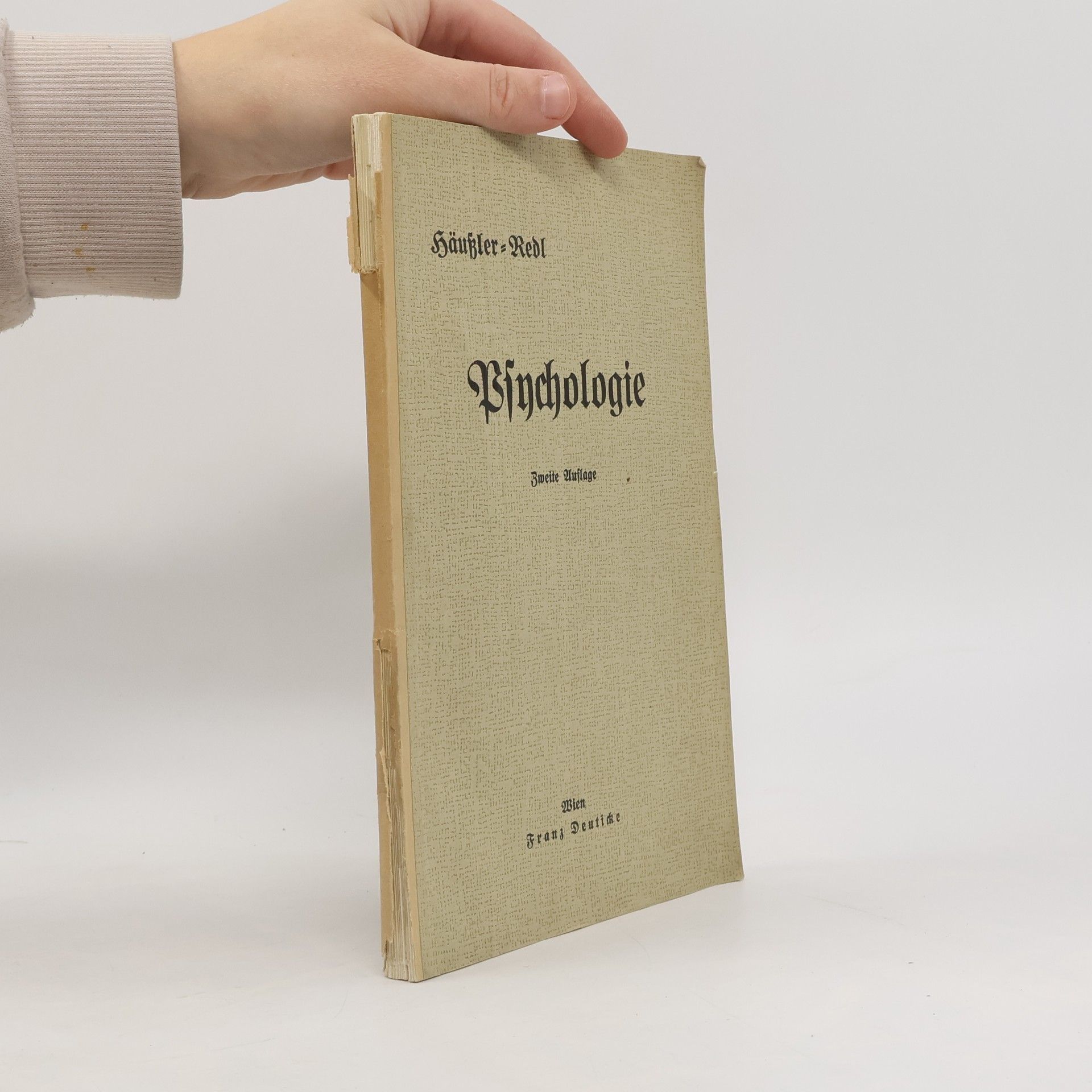 Various authors Einführung in die Psychologie