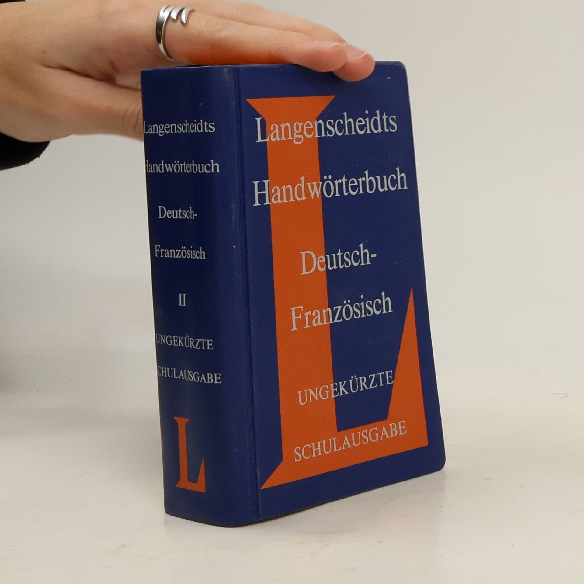 Langenscheidts Handwörterbuch II. Deutsch-Französisch