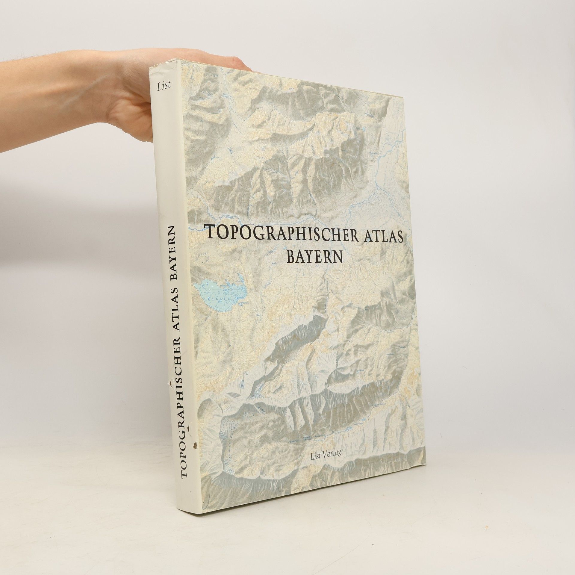 Hans Fehn Topographischer Atlas Bayern