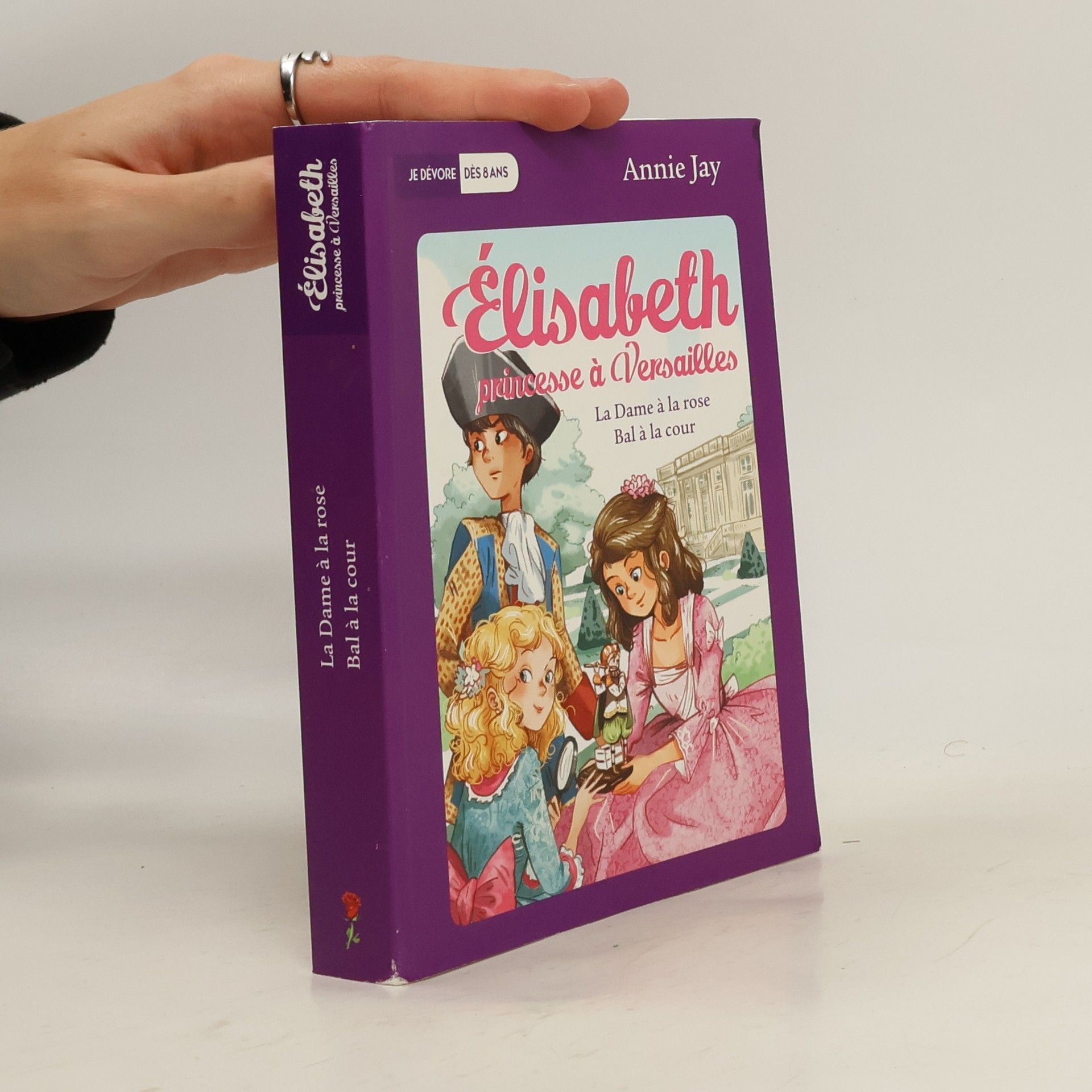 Annie Jay Élisabeth, princesse à Versailles. La Dame à la rose Bal à la cour