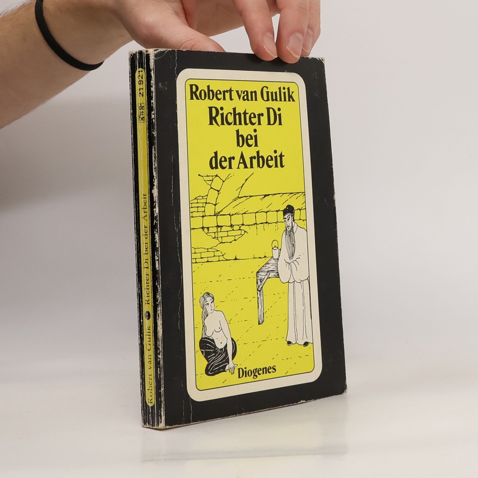 Robert van Gulik Richter Di bei der Arbeit