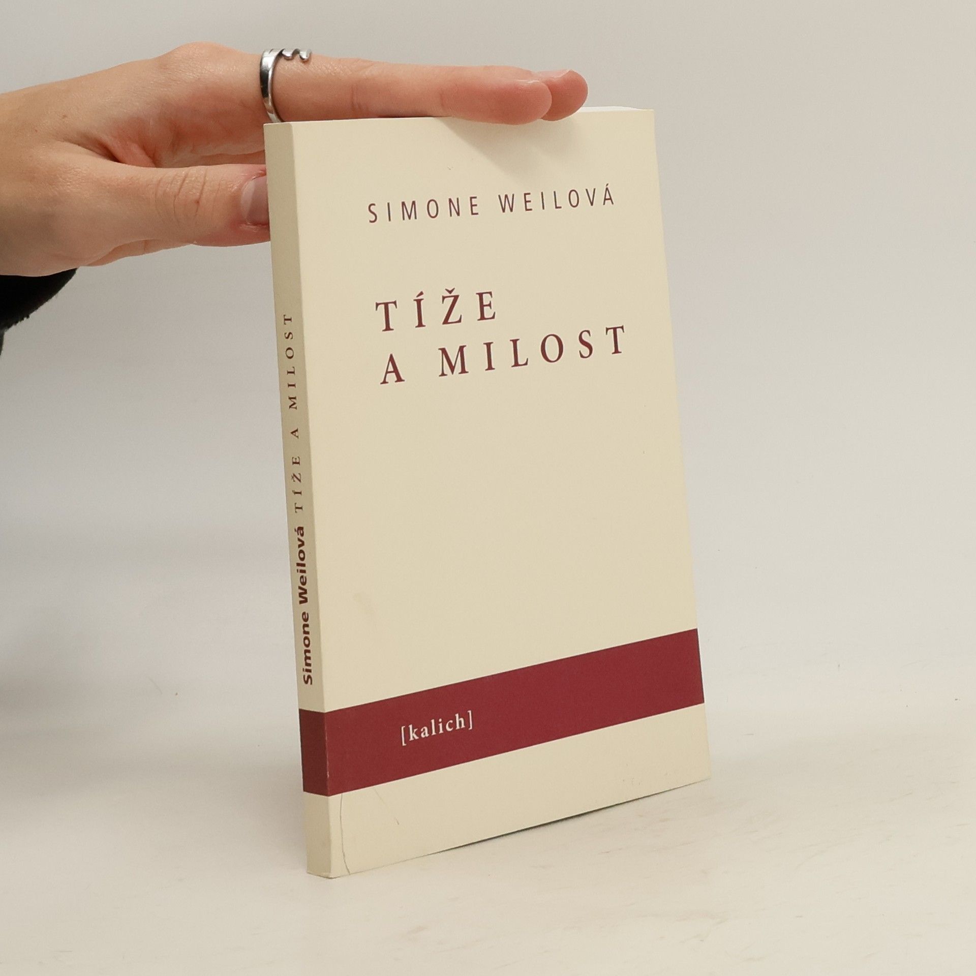 Simone Weil Tíže a milost