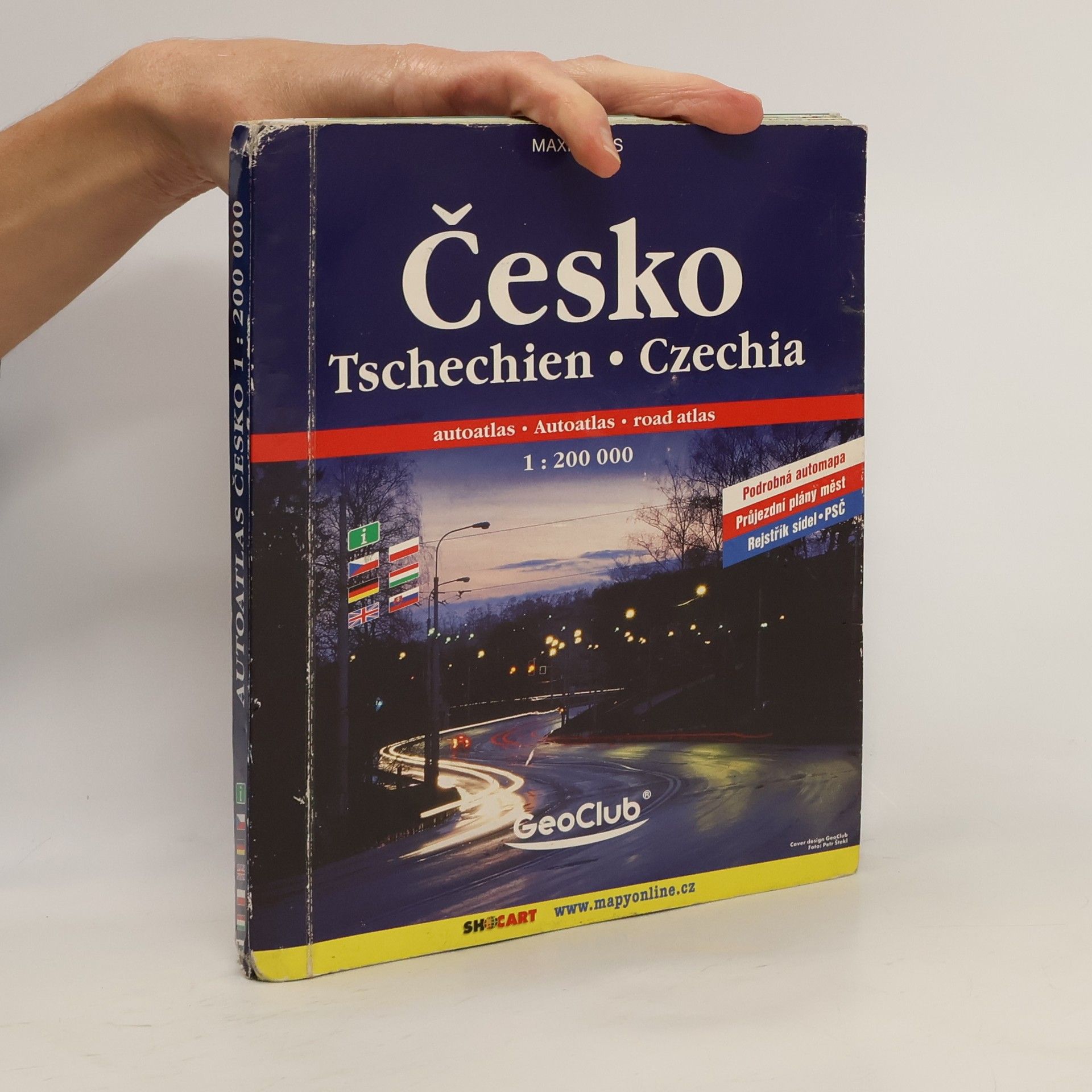 AA.VV. Autoatlas. Skládací cykloturistická mapa.