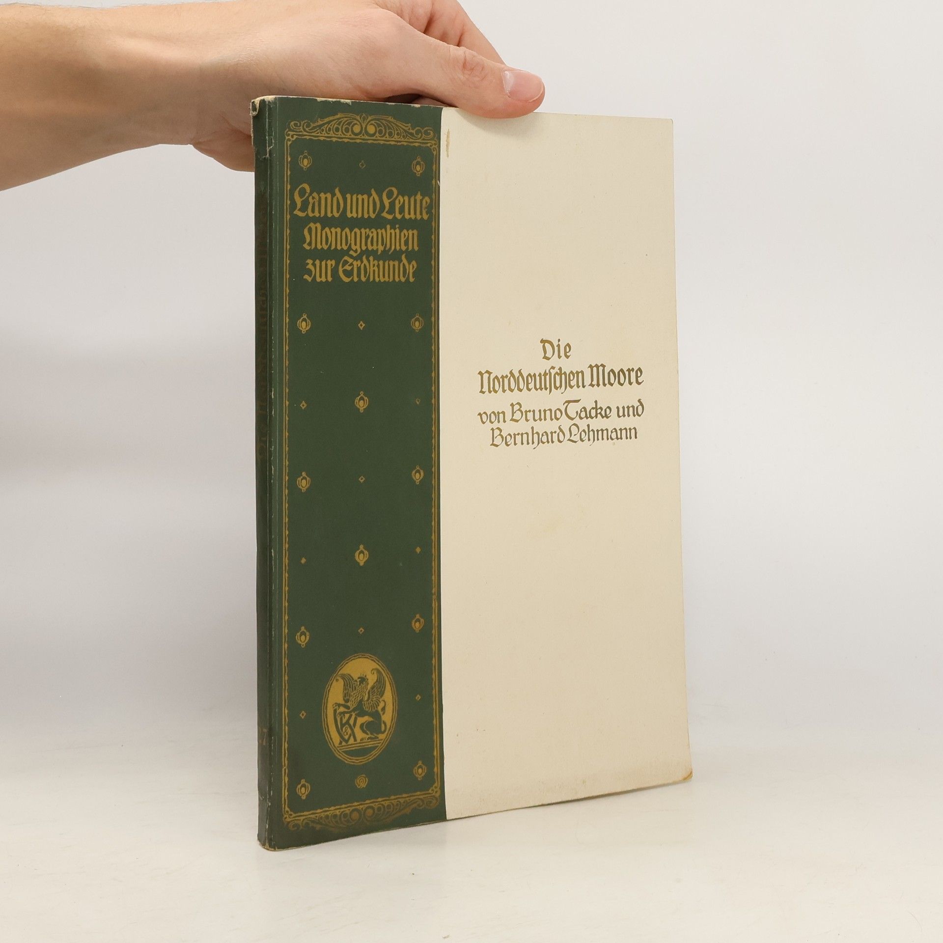 Bruno Tacke Die Norddeutschen Moore
