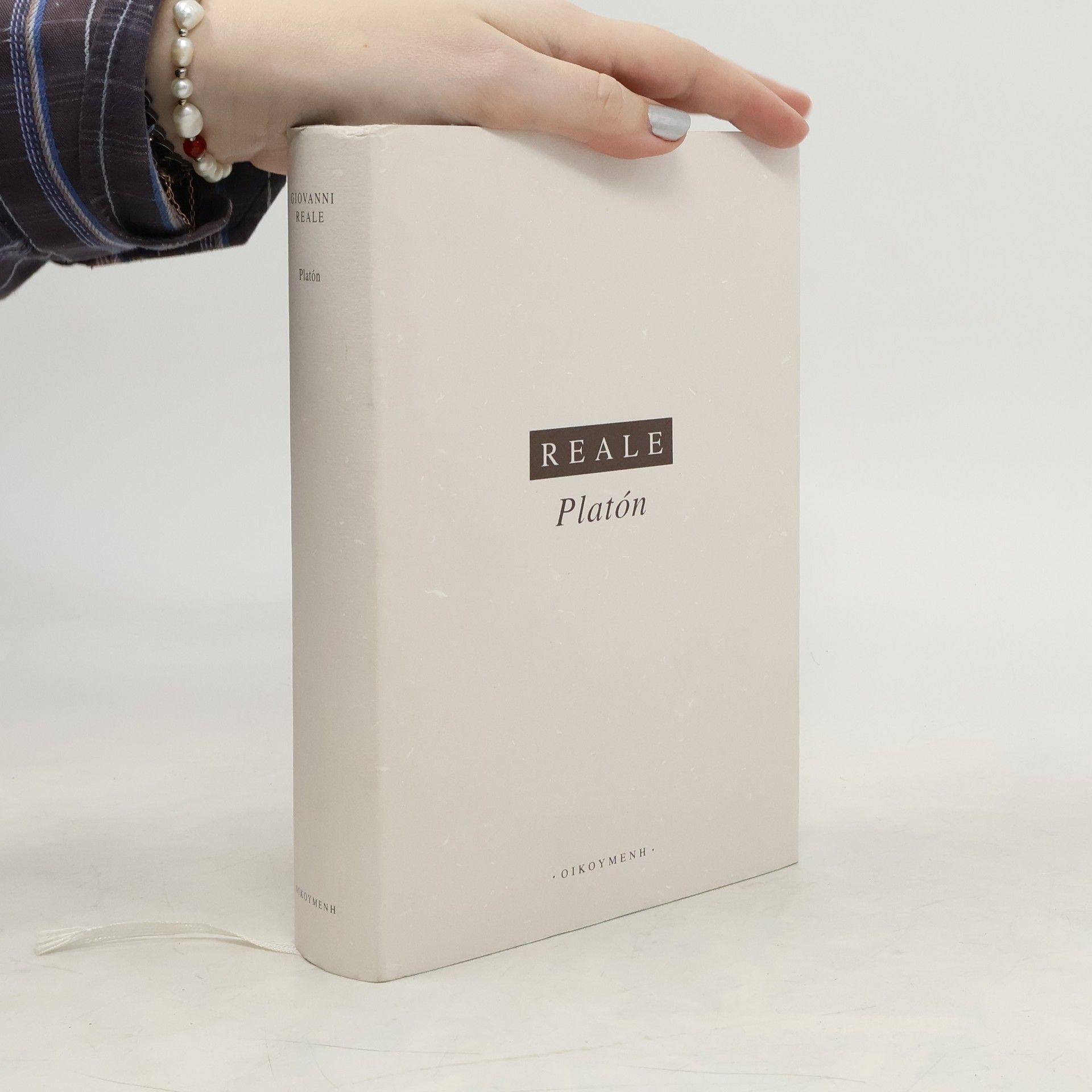 Giovanni Reale Platón : pokus o novou interpretaci velkých Platónových dialogů ve světle nepsaných nauk