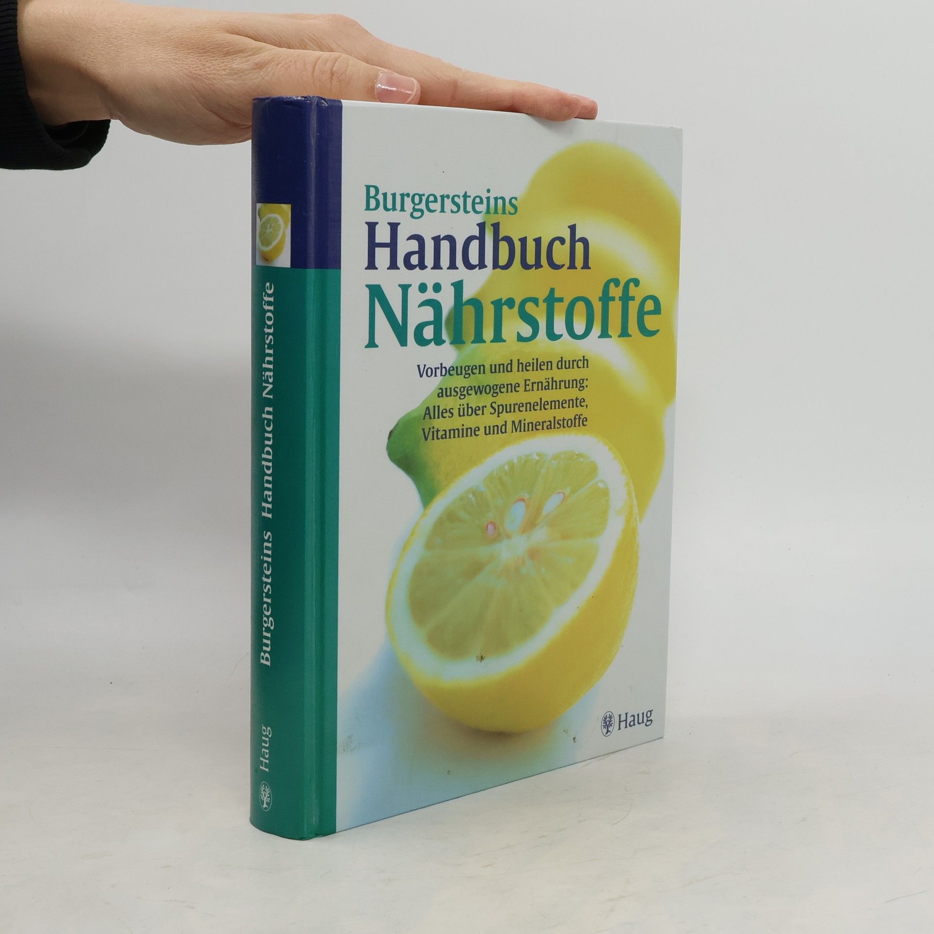 Lothar Burgerstein Burgersteins Handbuch Nährstoffe