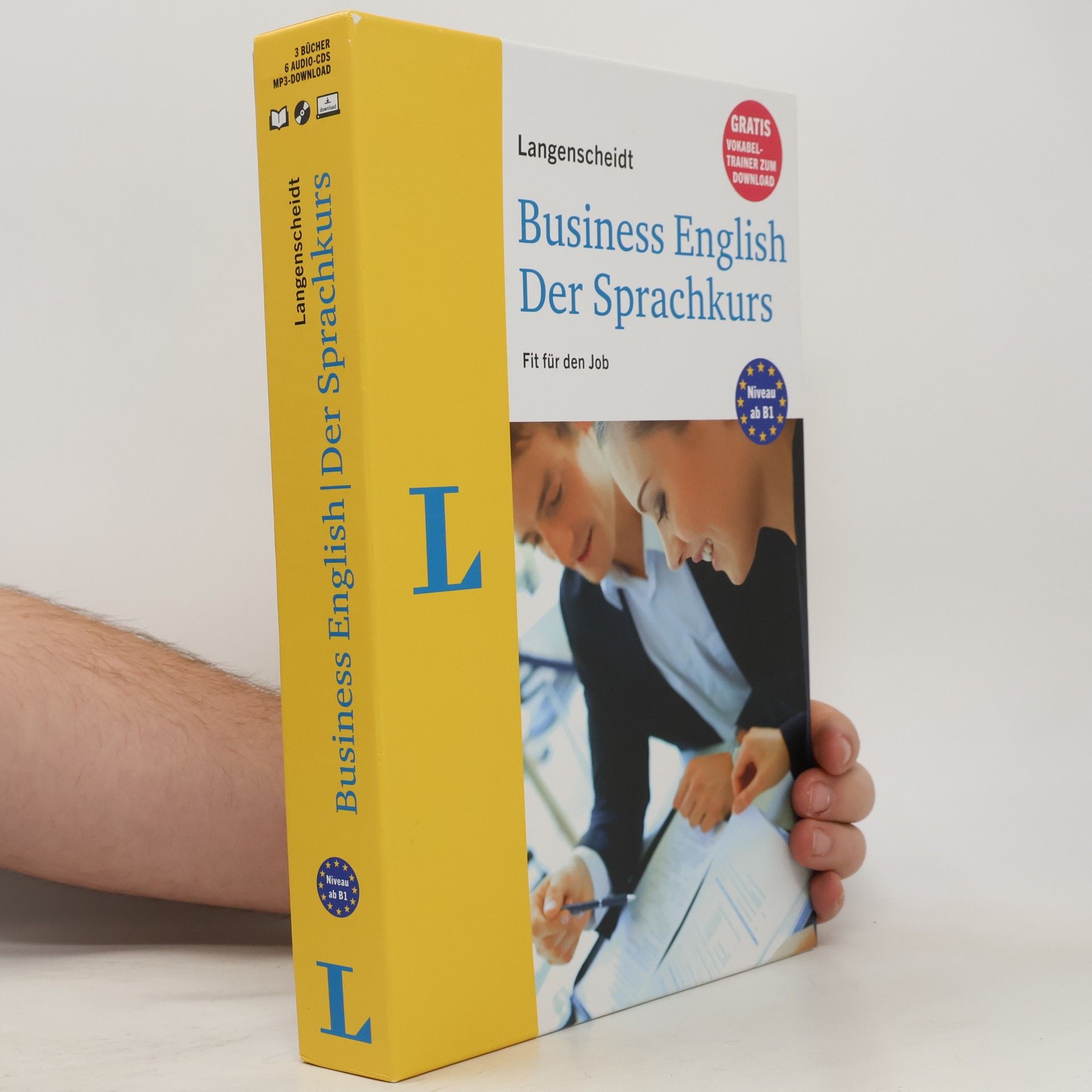 Kolektiv autorů Langenscheidt Business English - Der Sprachkurs - Set mit 3 Büchern und 6 Audio-CDs