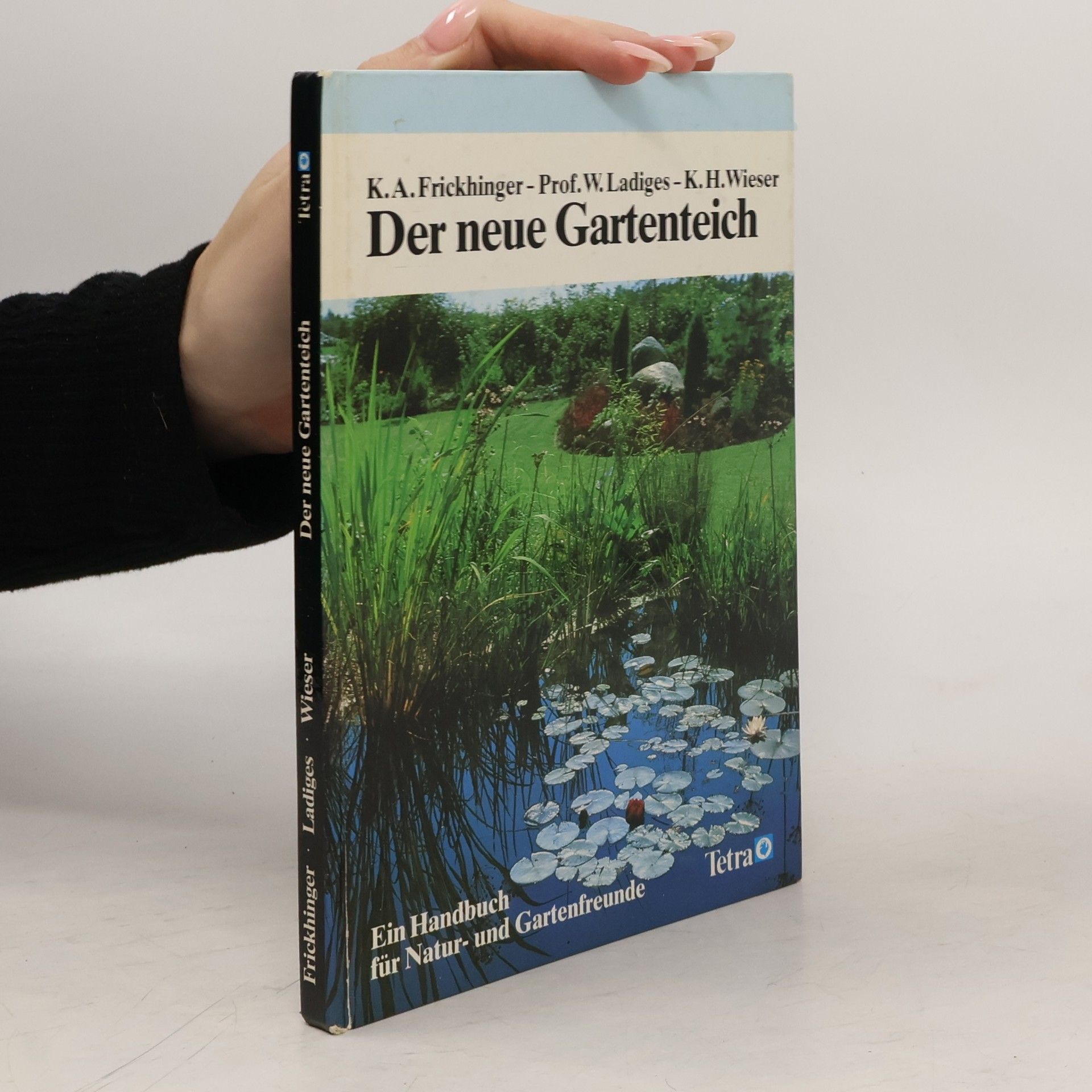 Karl Albert Frickhinger Der neue Gartenteich