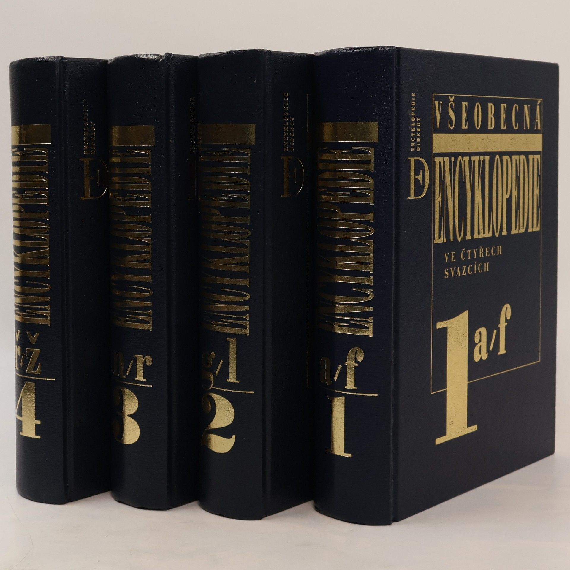 AA.VV. Všeobecná encyklopedie ve čtyřech svazcích 1-4