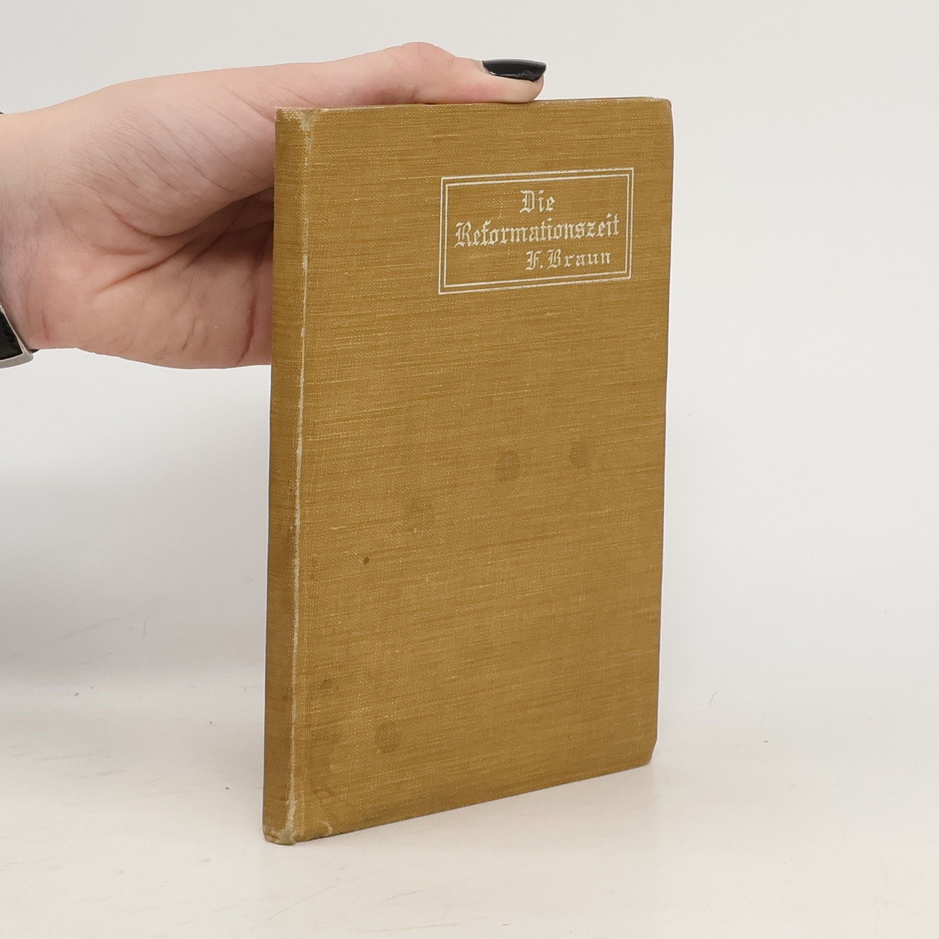 F. Braun Die Reformationszeit