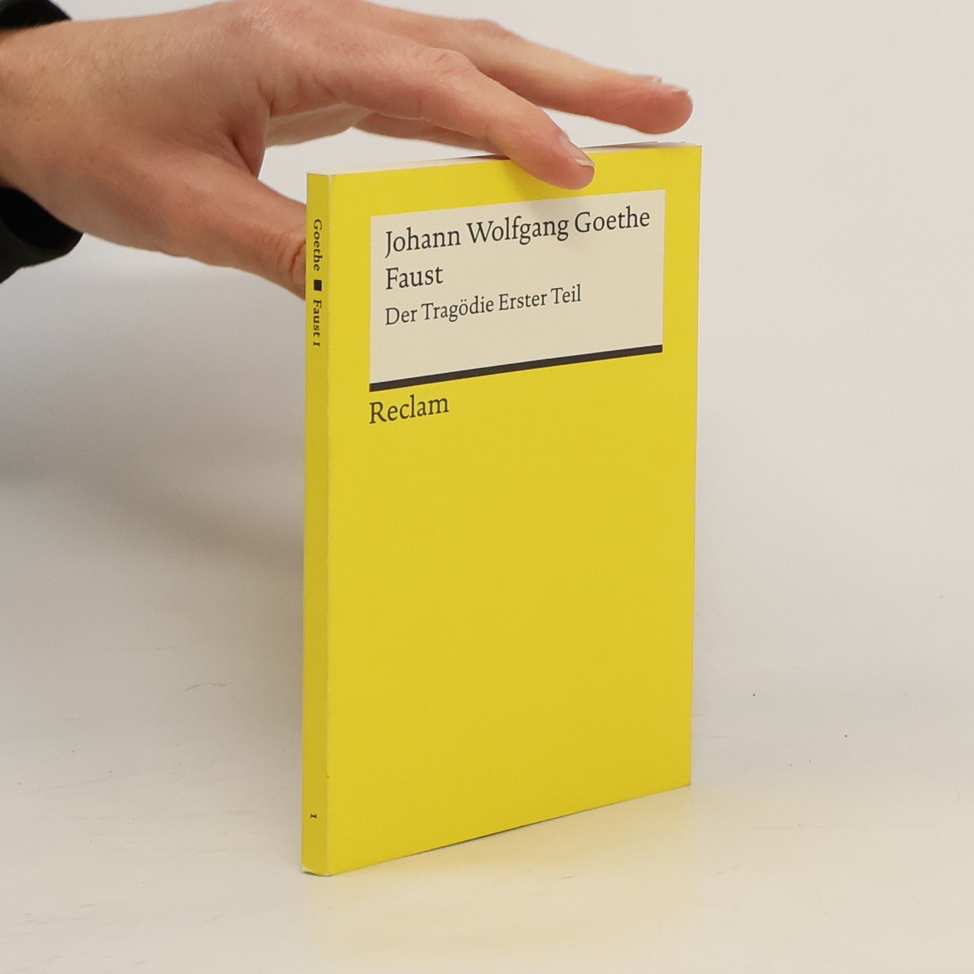 Johann Wolfgang von Goethe Faust : der Tragödie Erster teil