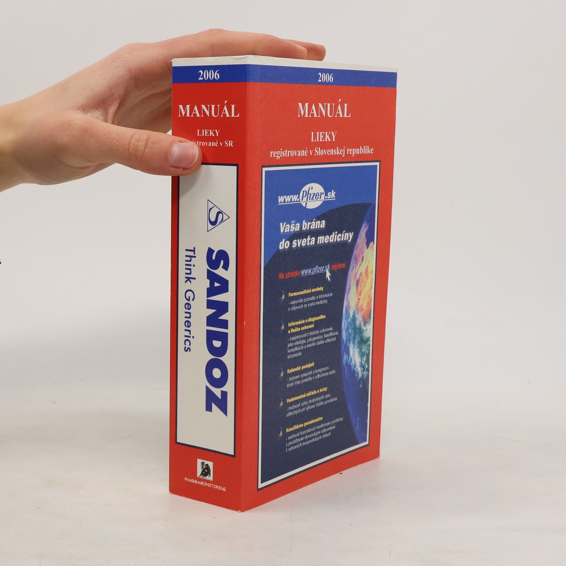 Manuál - Lieky registrované v Slovenskej republike 2006