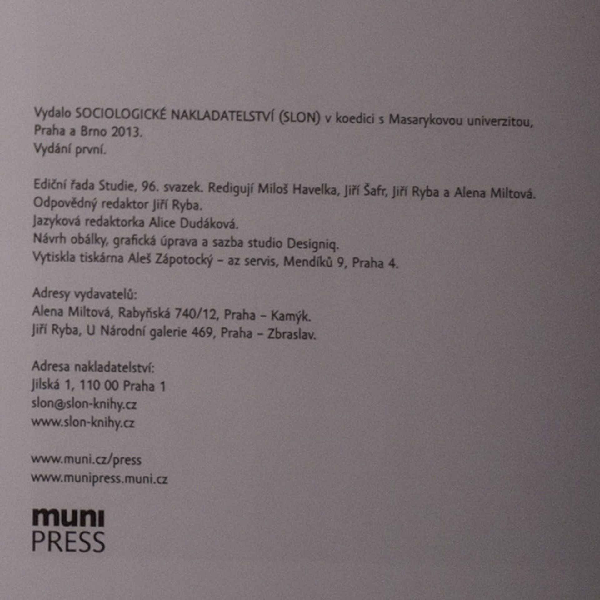 Lucie Jarkovská Gender před tabulí. Etnografický výzkum genderové reprodukce v každodennosti školní třídy