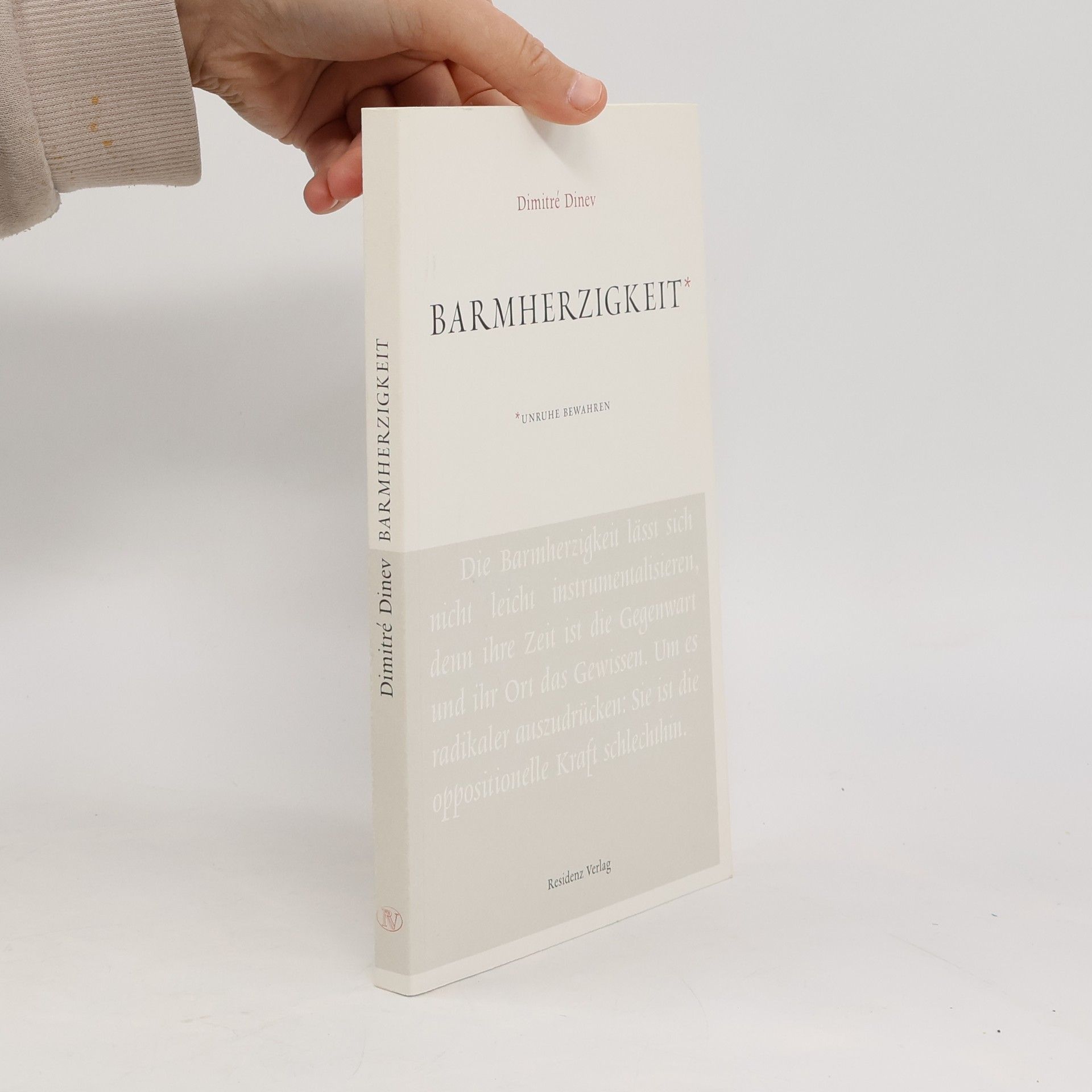Dimitré Dinev Barmherzigkeit