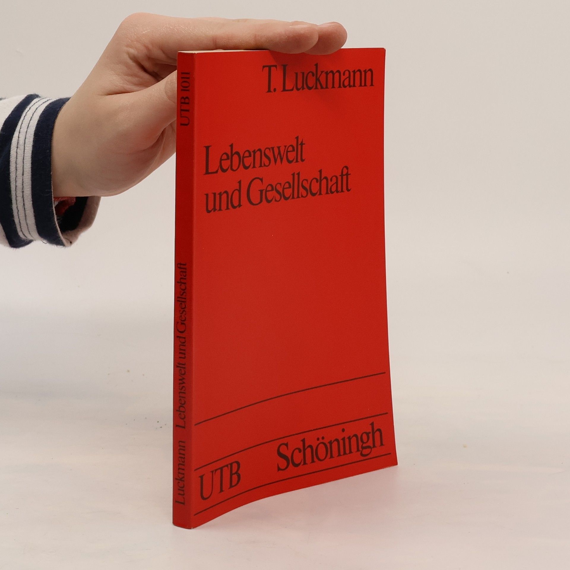 Thomas Luckmann Lebenswelt und Gesellschaft