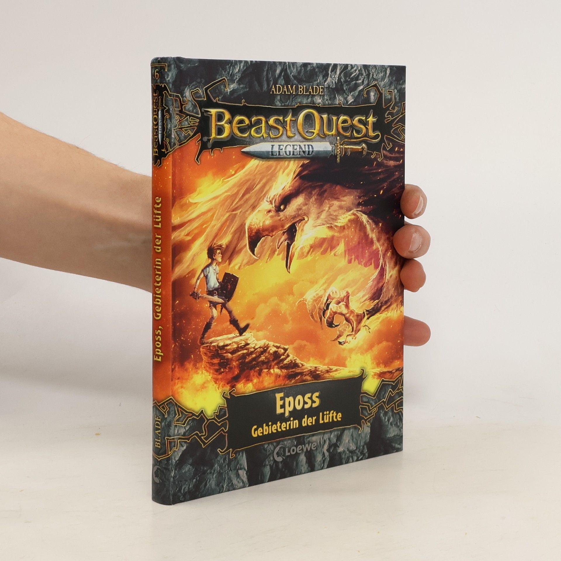 Adam Blade Beast Quest Legend 6 - Eposs, Gebieterin der Lüfte