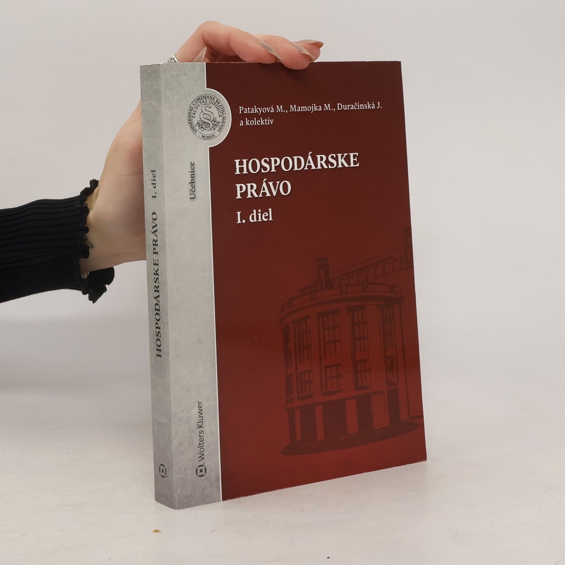 Mária Patakyová Hospodárske právo 1.diel