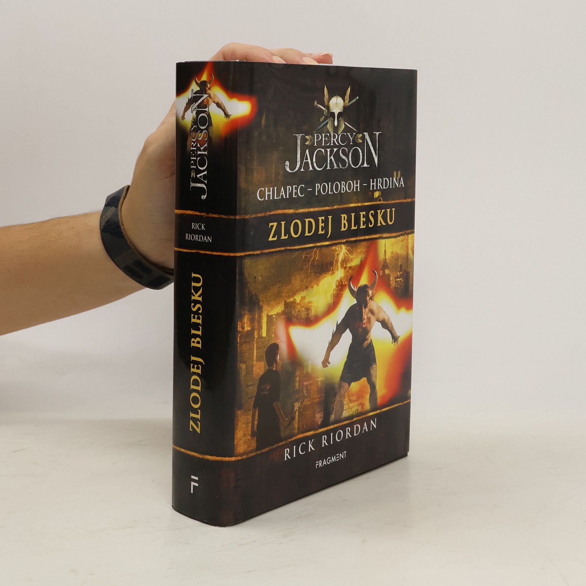 Rick Riordan Percy Jackson: Zlodej blesku