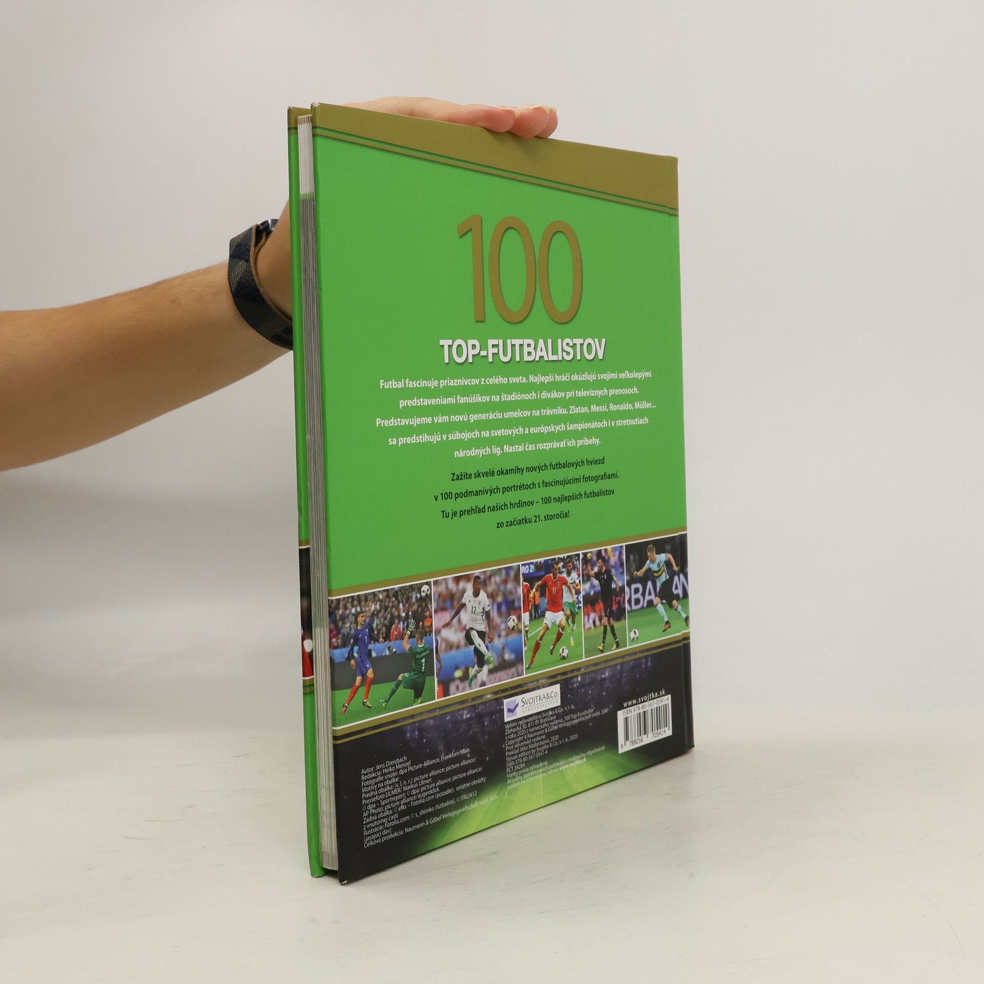 Autorenkollektiv 100 Top-futbalistov