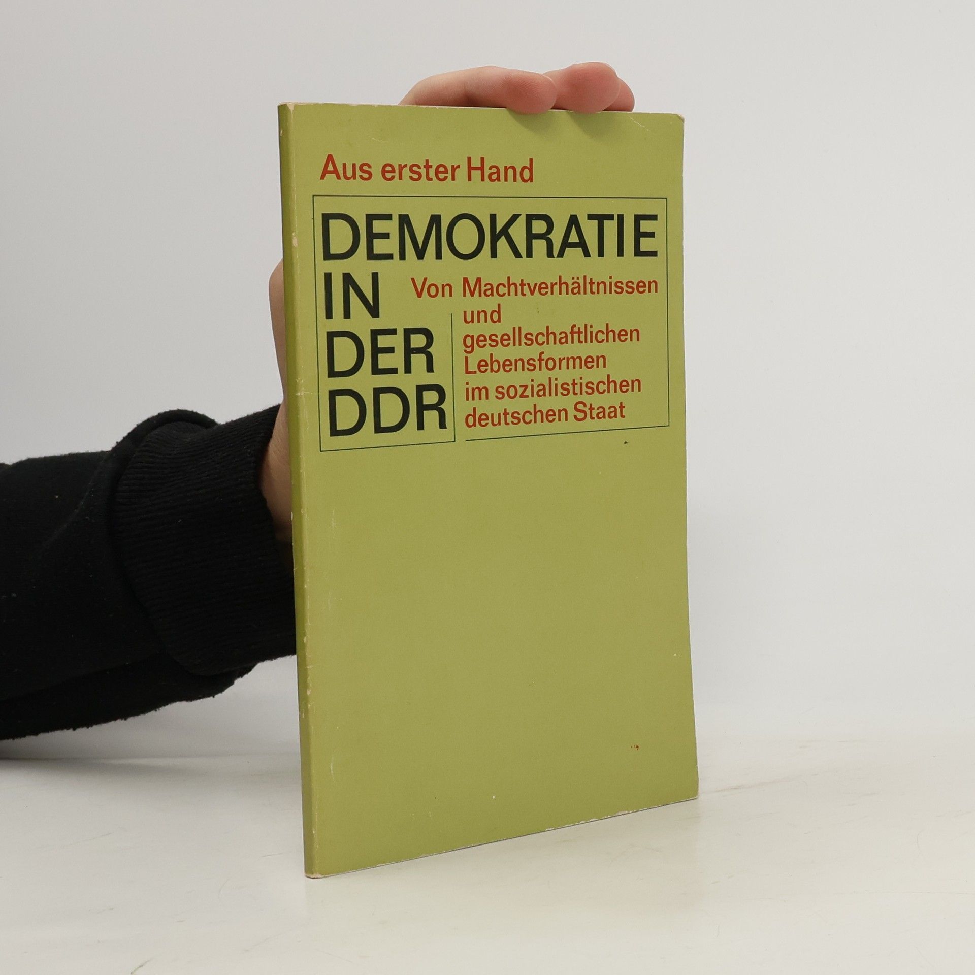 Various authors Demokratie in der DDR