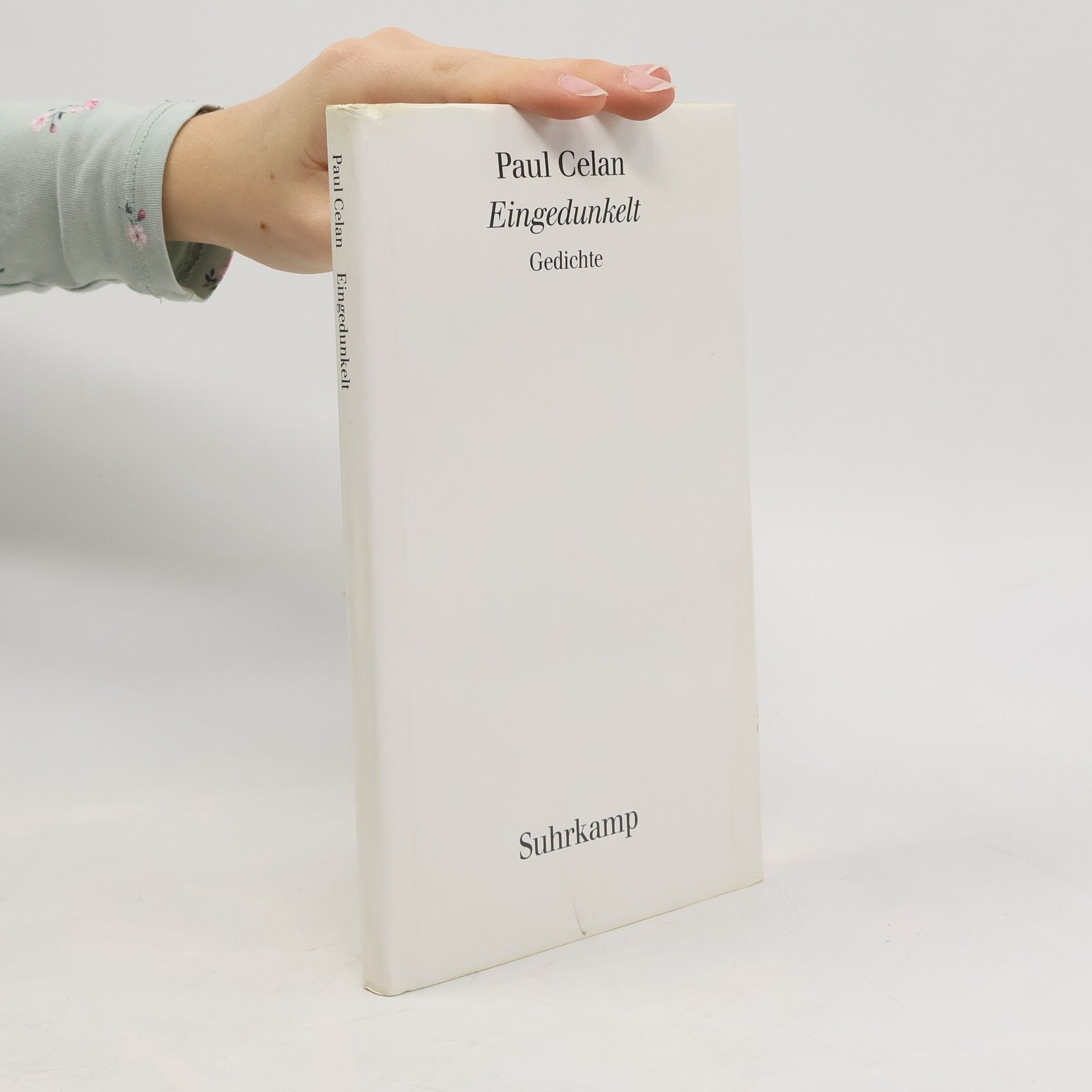Paul Celan Eingedunkelt