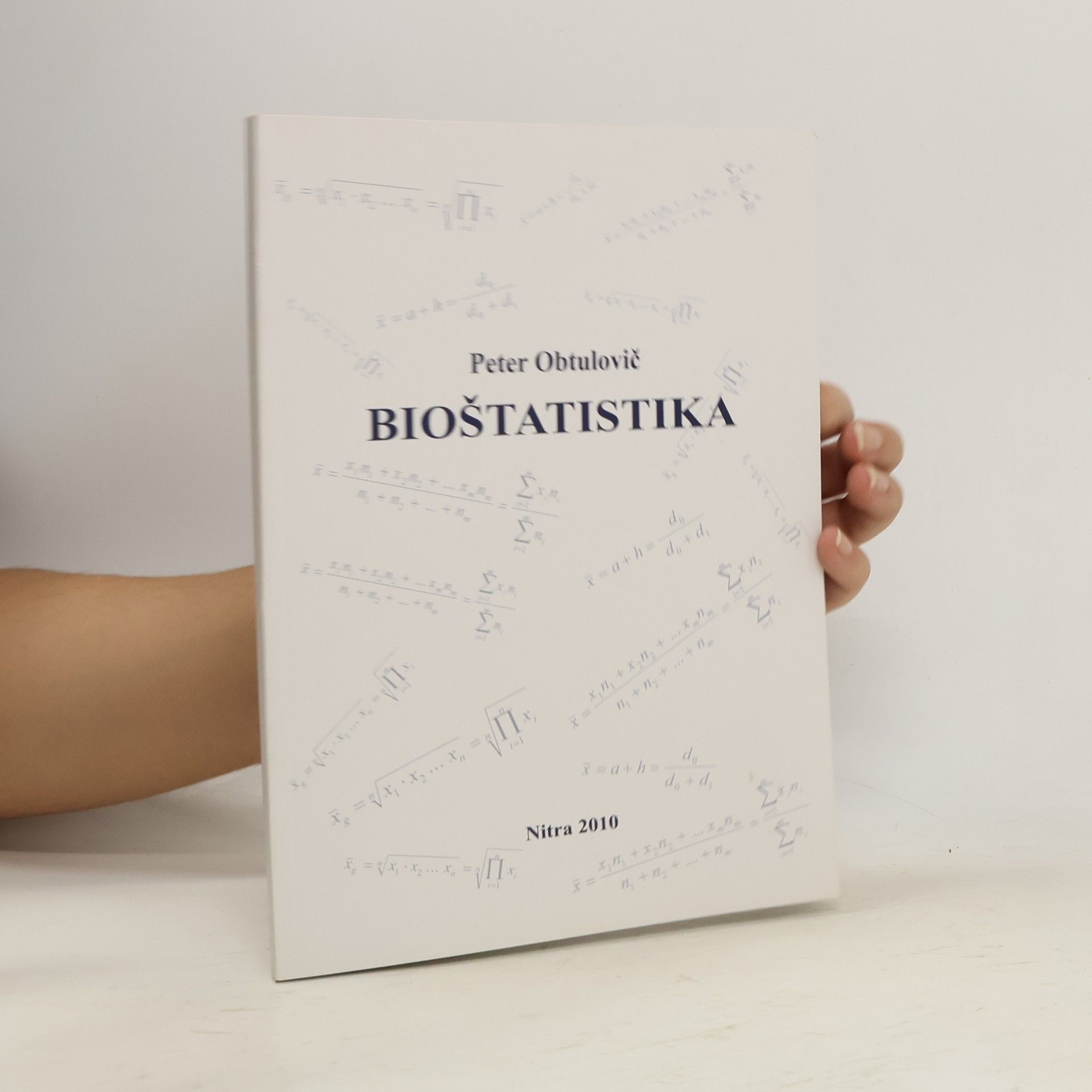 Peter Obtulovič Bioštatistika