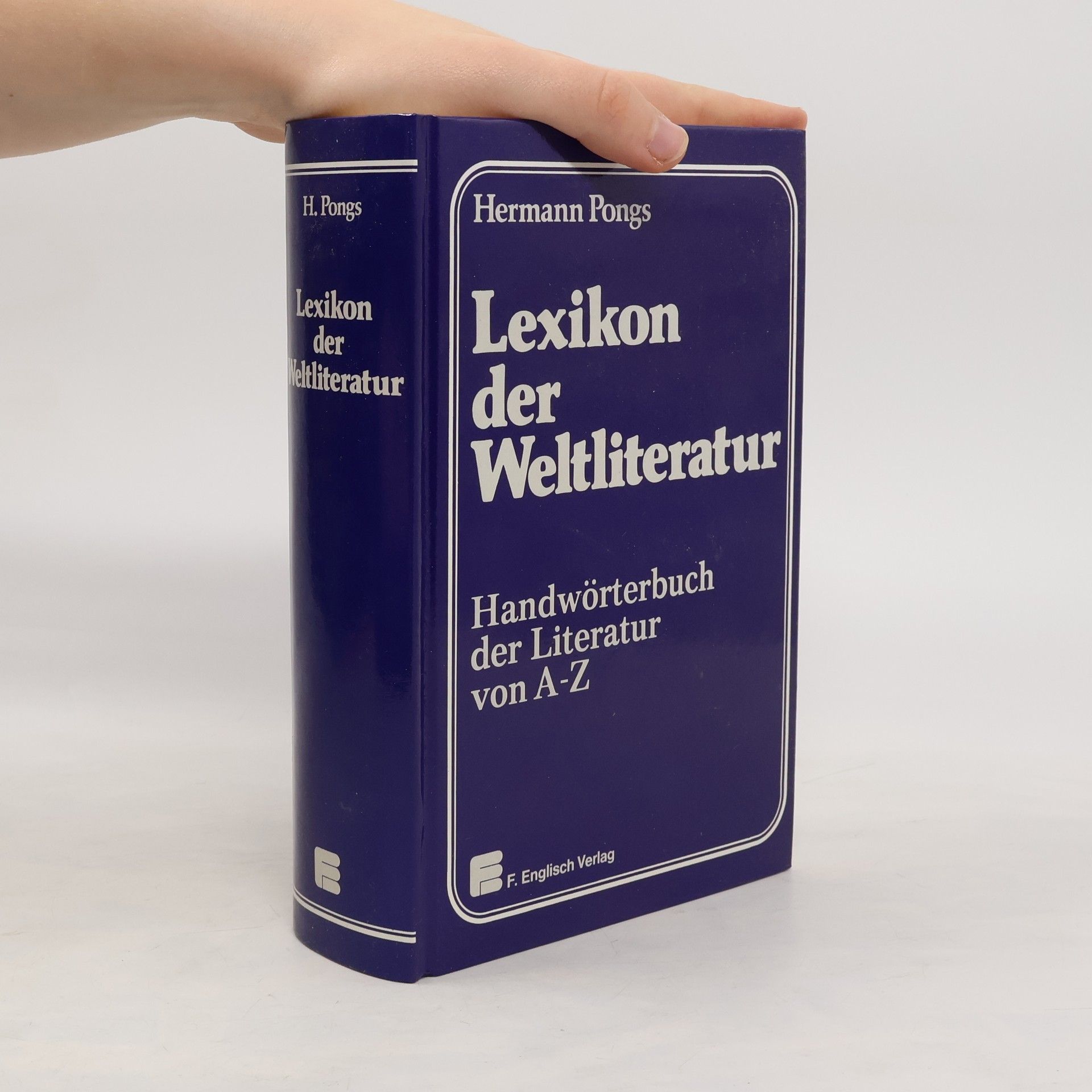 Hermann Pongs Lexikon der Weltliteratur