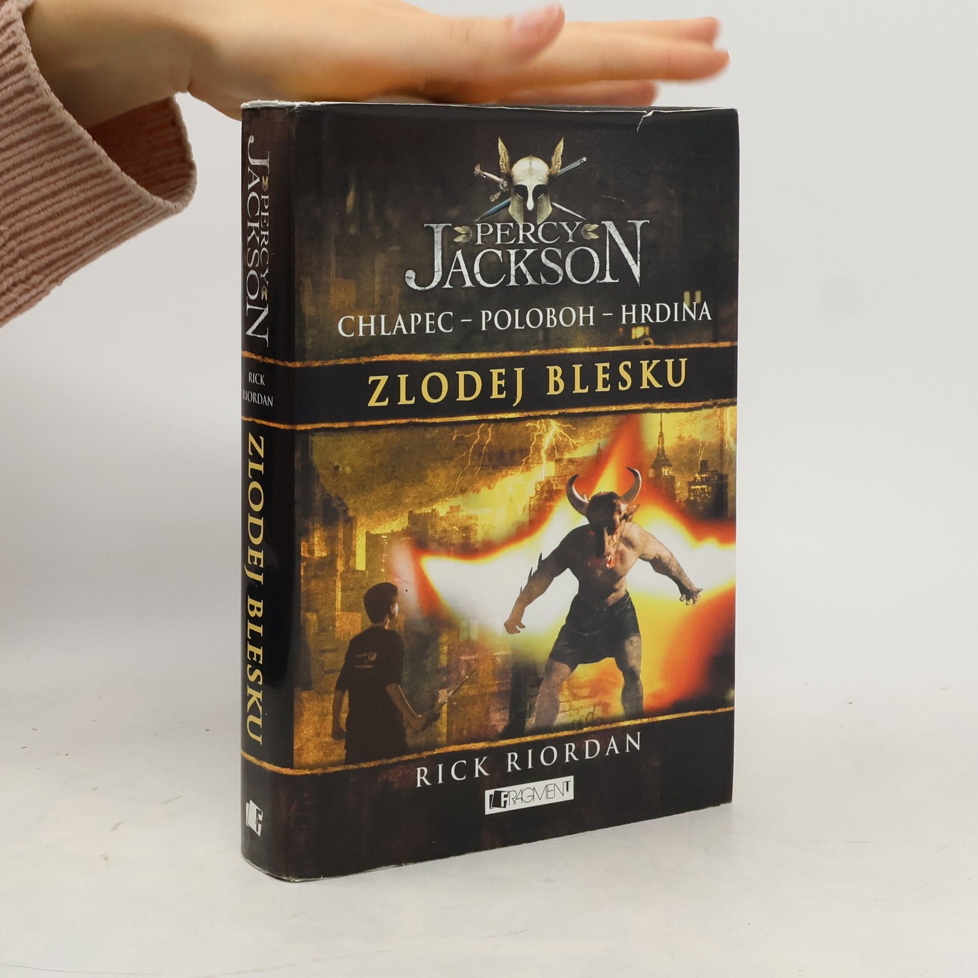Rick Riordan Percy Jackson: Zlodej blesku