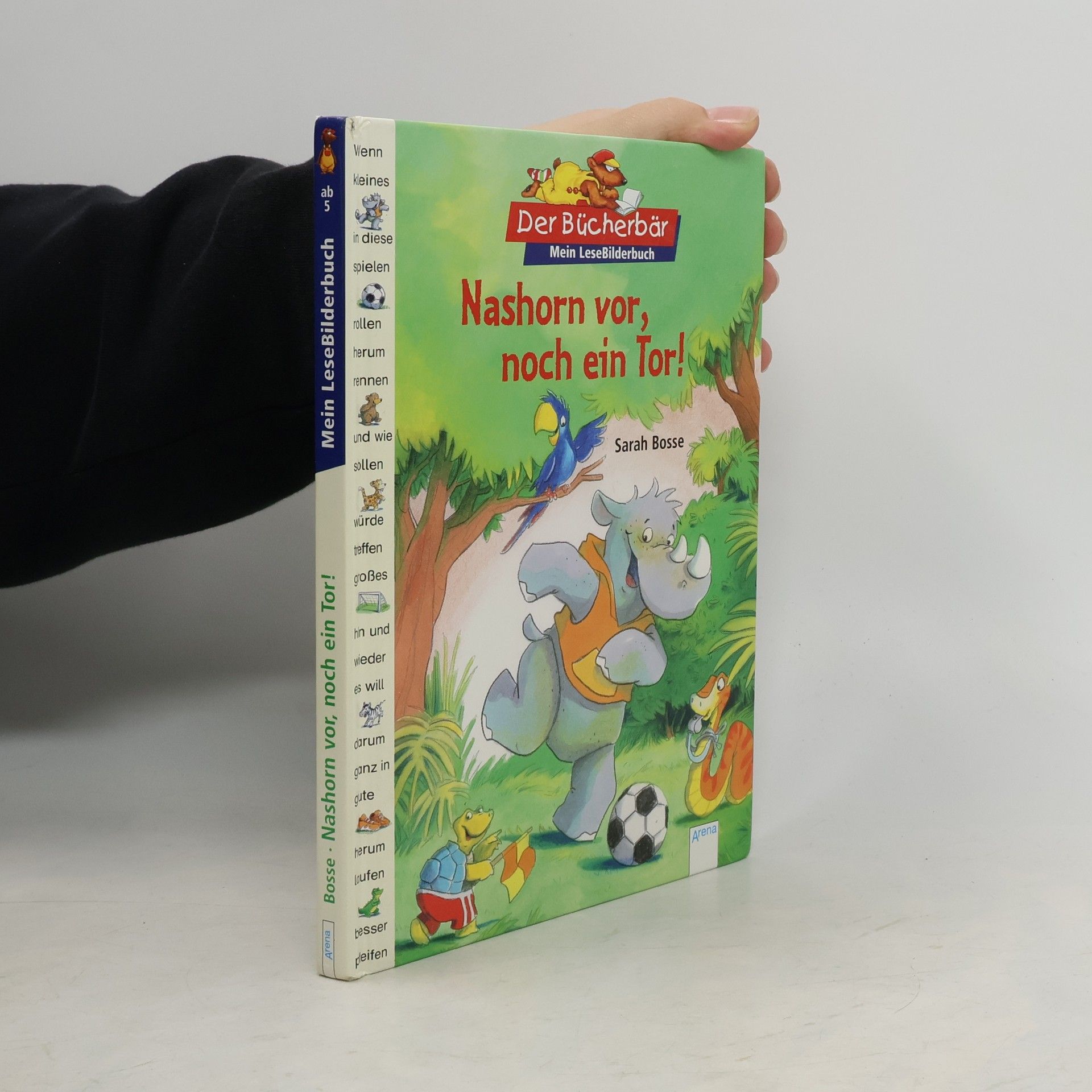 Sarah Bosse Nashorn vor, noch ein Tor!