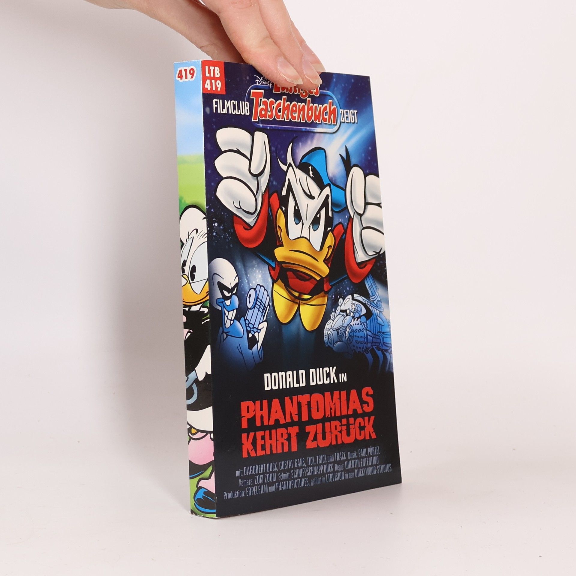 Walt Disney Lustiges Taschenbuch 419. Donald Duck in Phantomias Kehrt Zurück