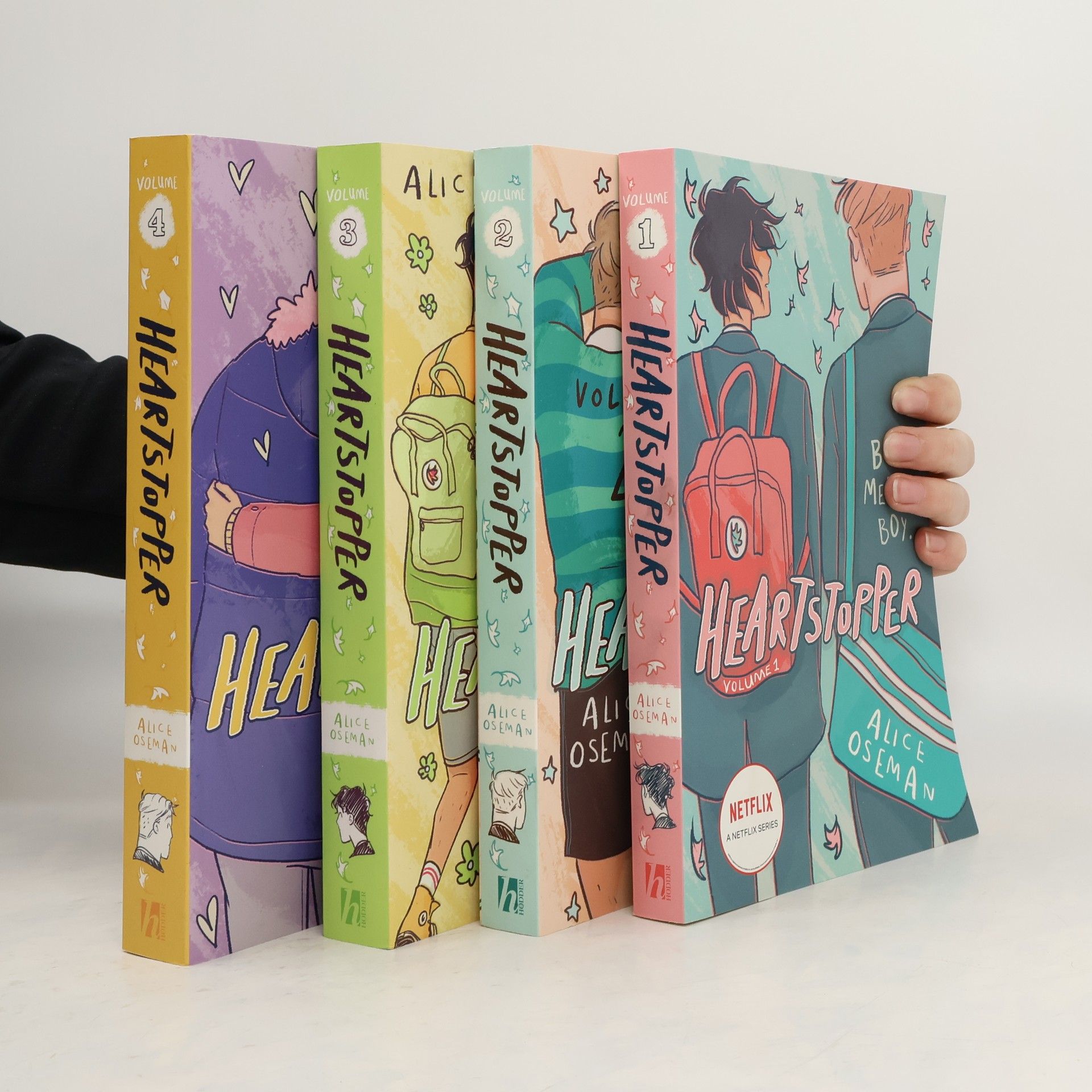 Alice Oseman Heartstopper 1-4